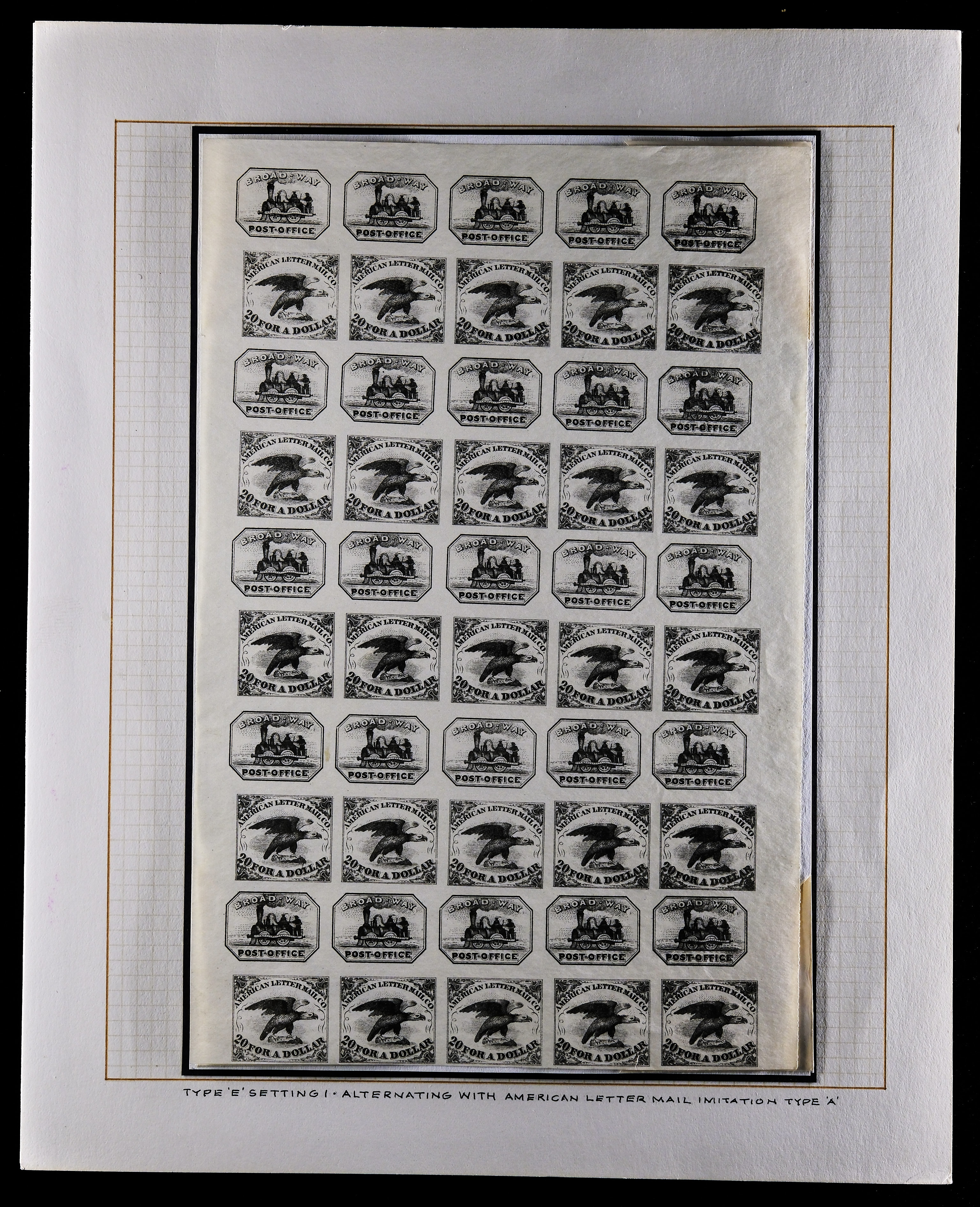 Lot 85 - Independent Mails  -  Carriers & Locals Society 36th Annual Auction