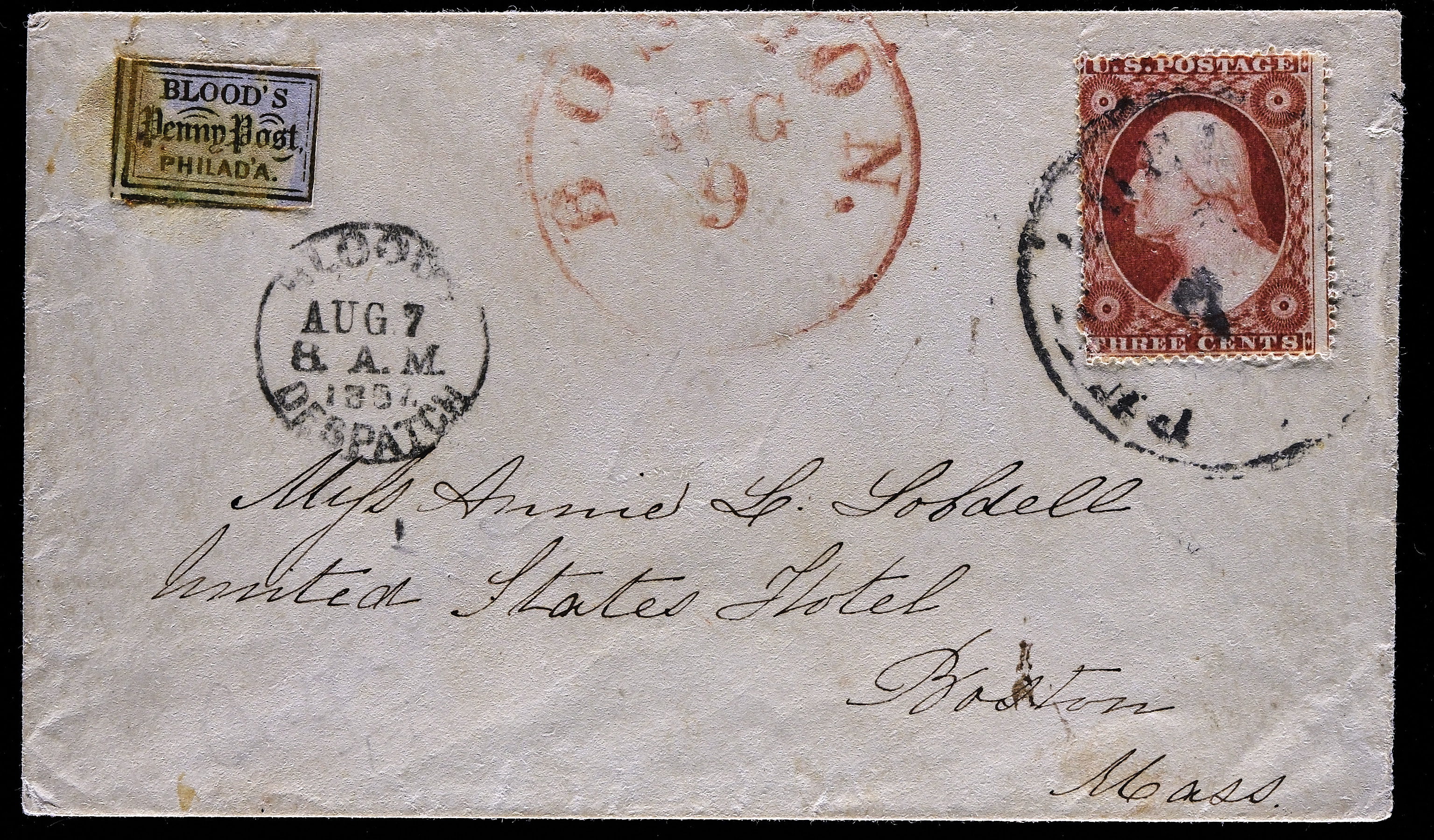 Lot 182 - locals  -  Carriers & Locals Society 36th Annual Auction