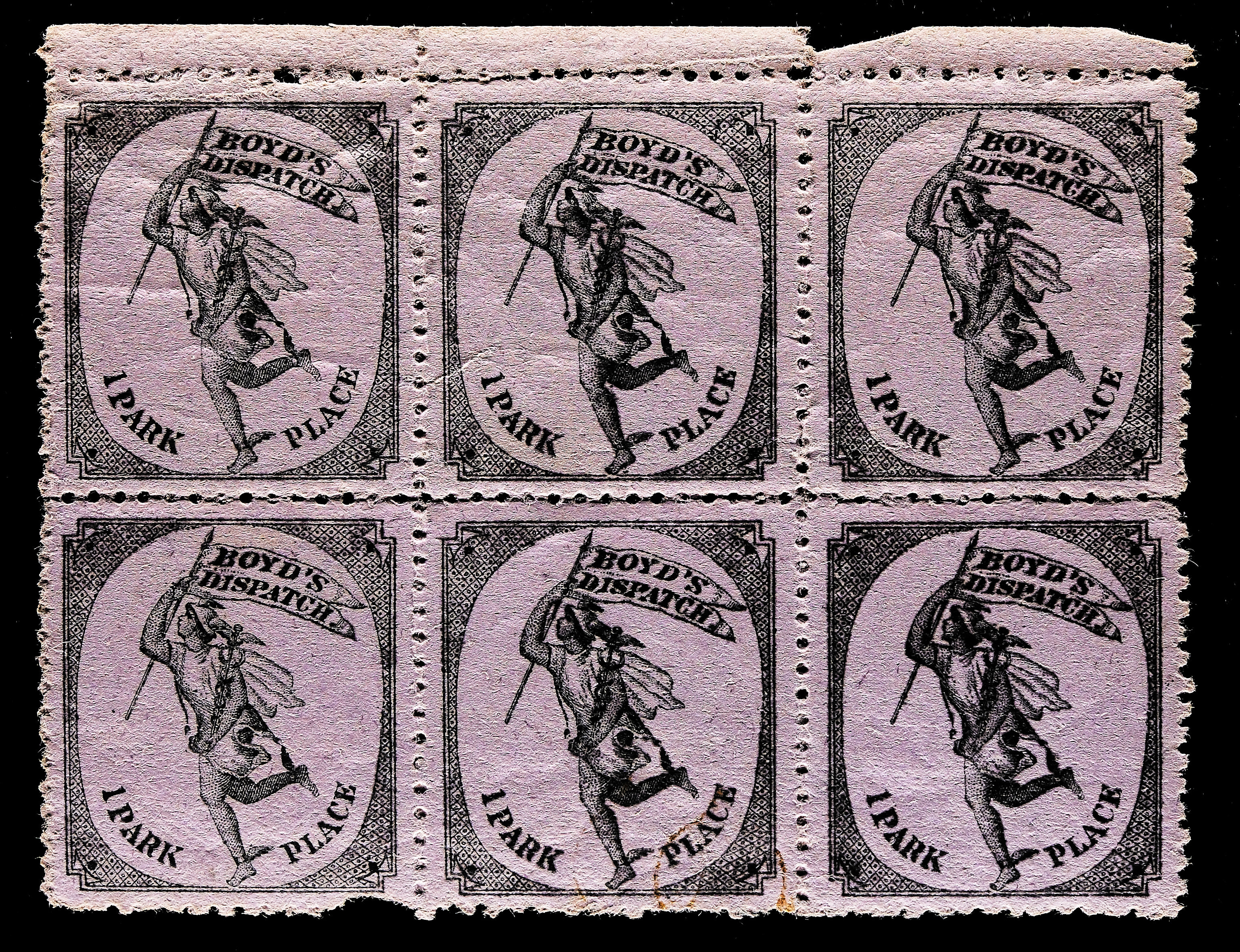 Lot 274 - locals  -  Carriers & Locals Society 36th Annual Auction