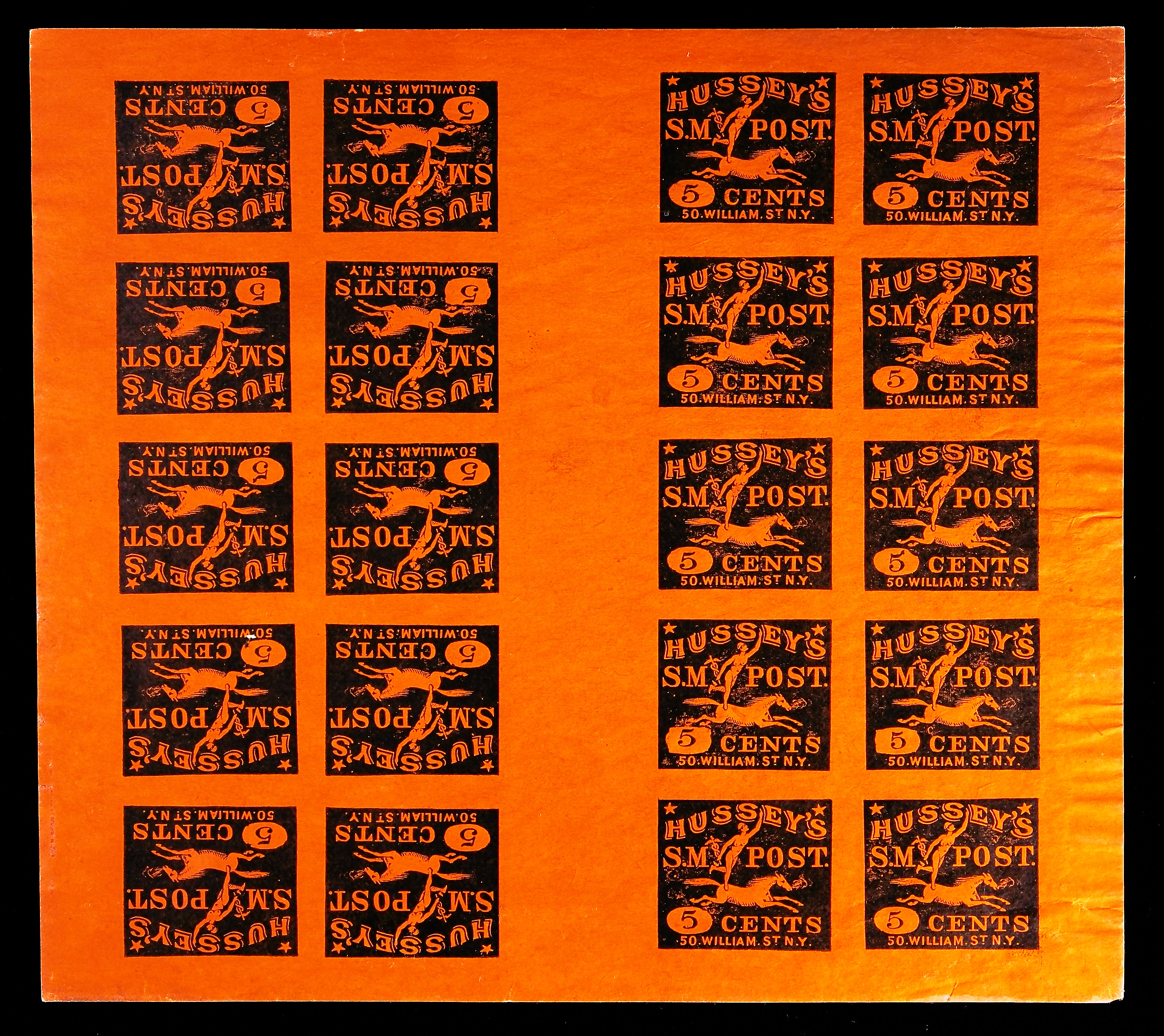 Lot 575 - locals  -  Carriers & Locals Society 36th Annual Auction