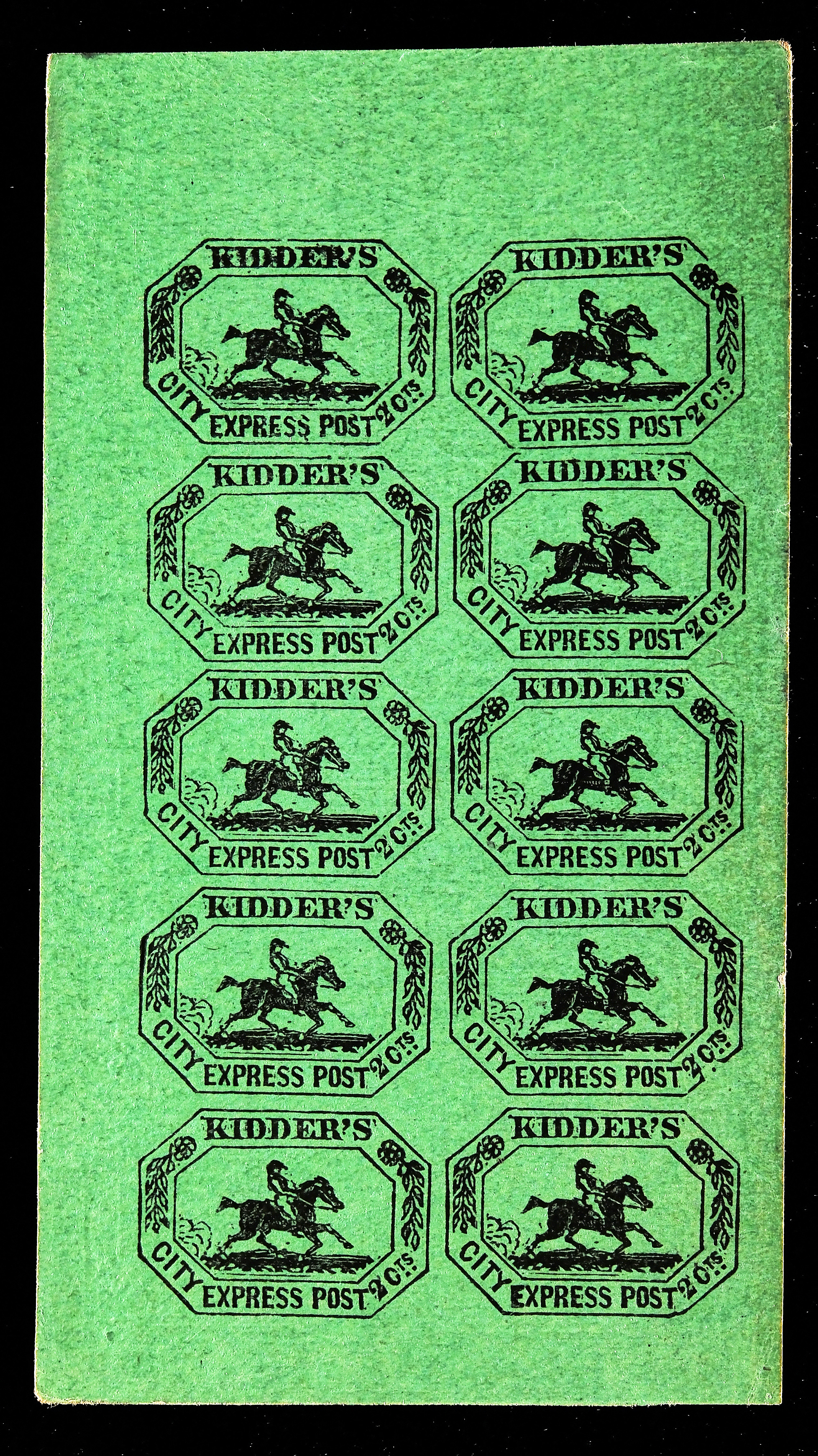 Lot 599 - locals  -  Carriers & Locals Society 36th Annual Auction