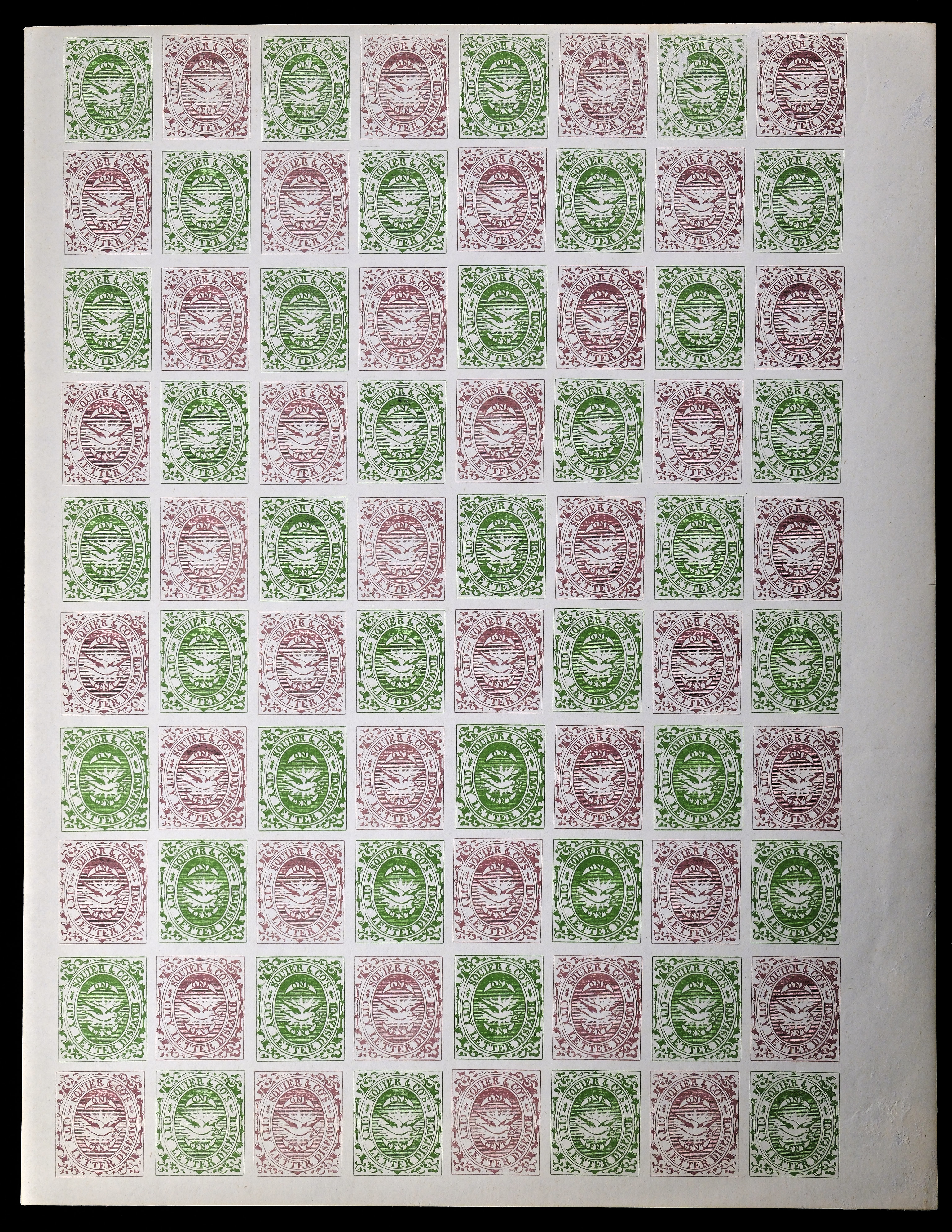 Lot 643 - locals  -  Carriers & Locals Society 36th Annual Auction