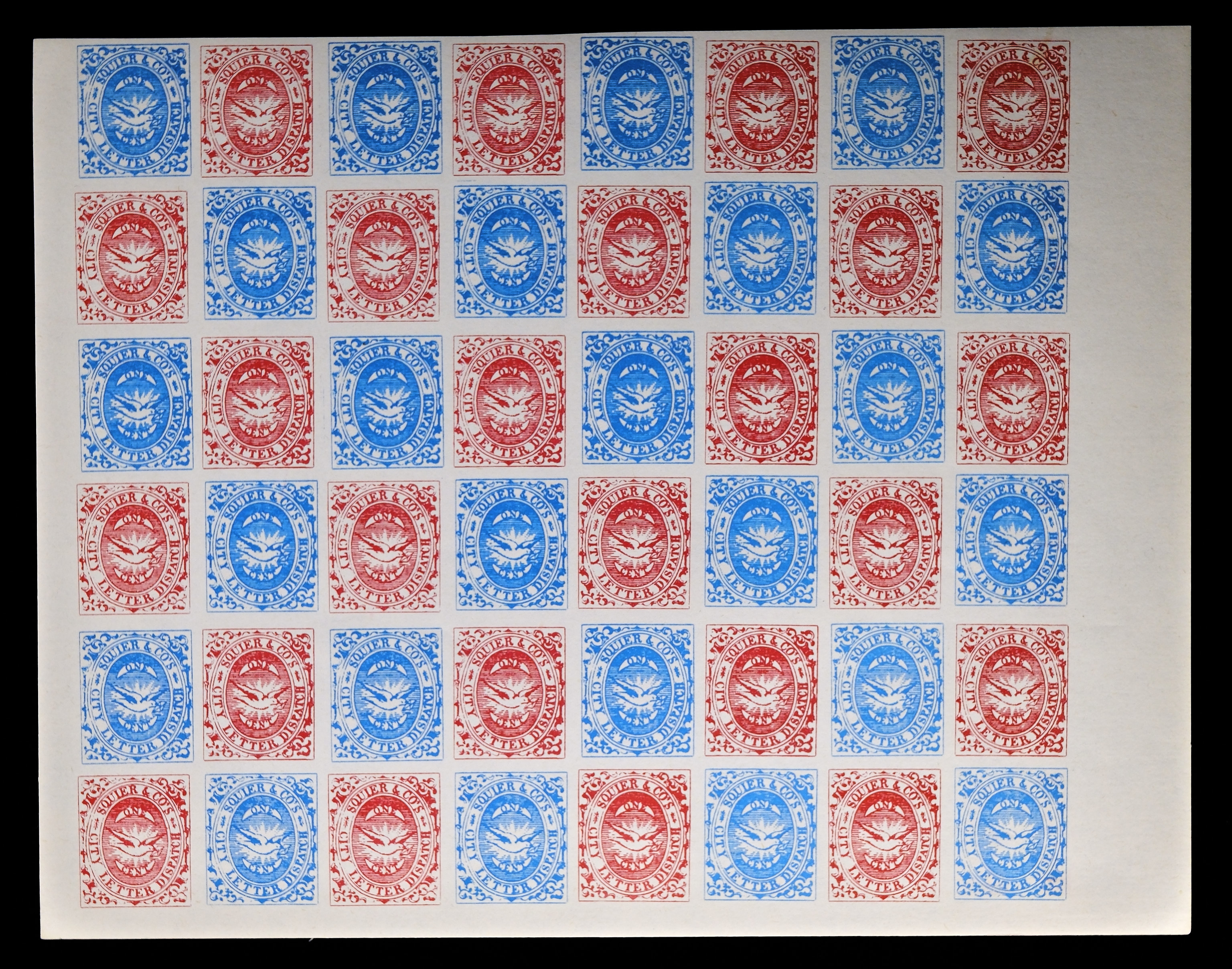 Lot 642 - locals  -  Carriers & Locals Society 36th Annual Auction