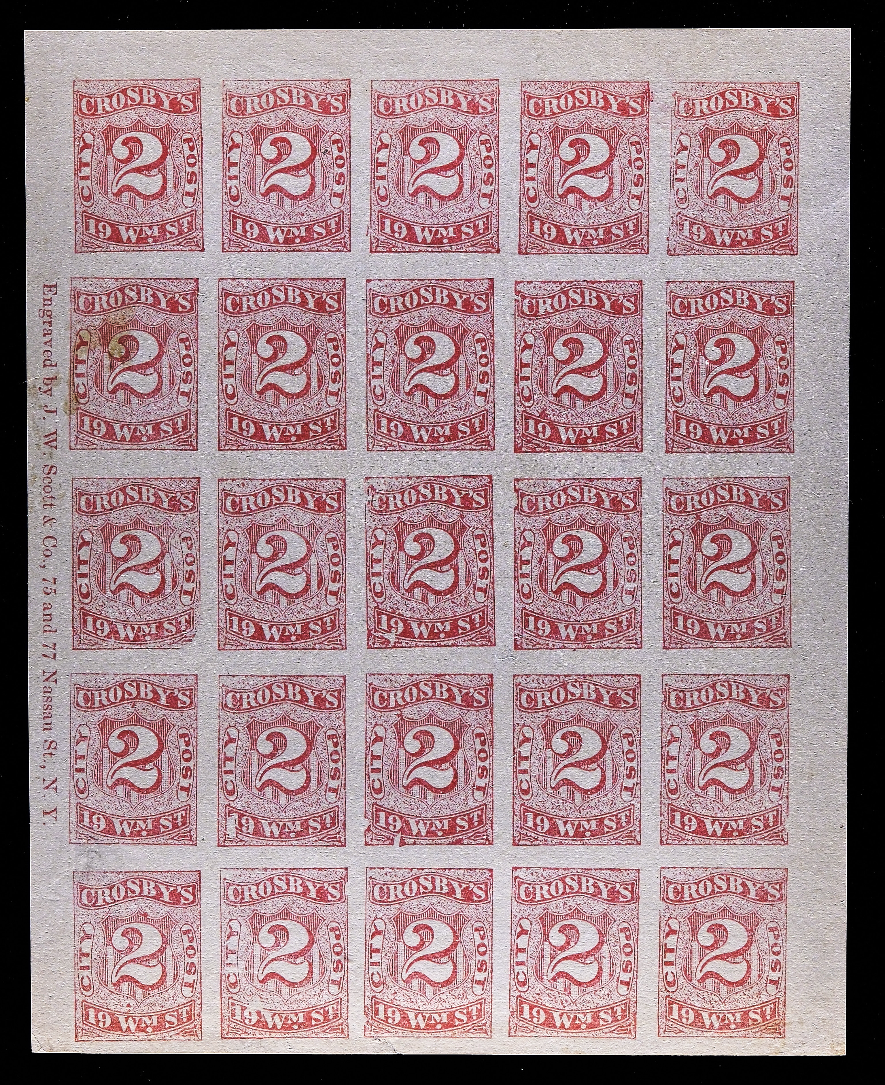 Lot 315 - locals  -  Carriers & Locals Society 36th Annual Auction