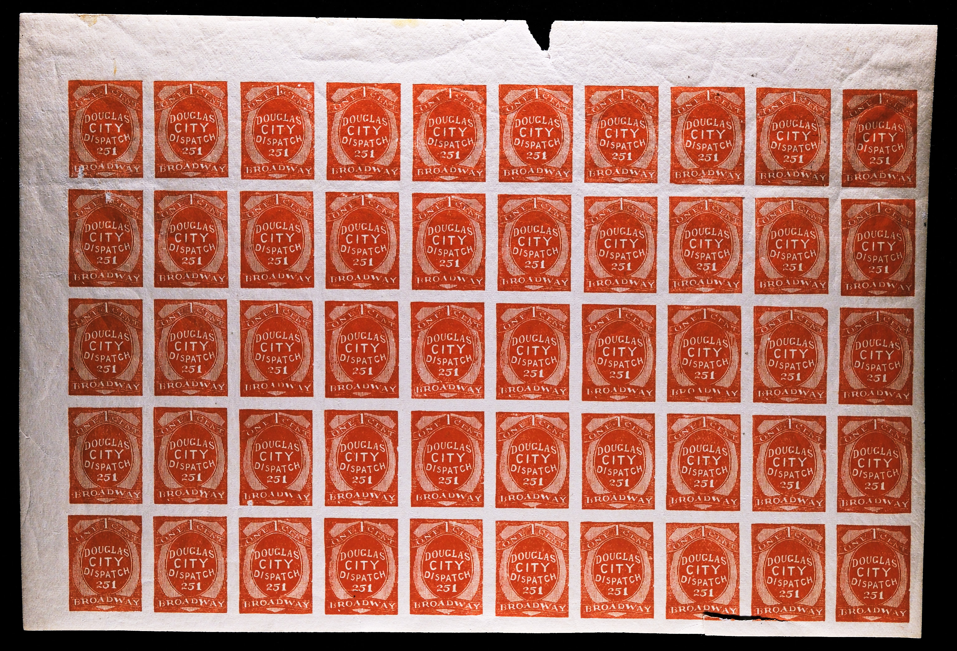 Lot 318 - locals  -  Carriers & Locals Society 36th Annual Auction