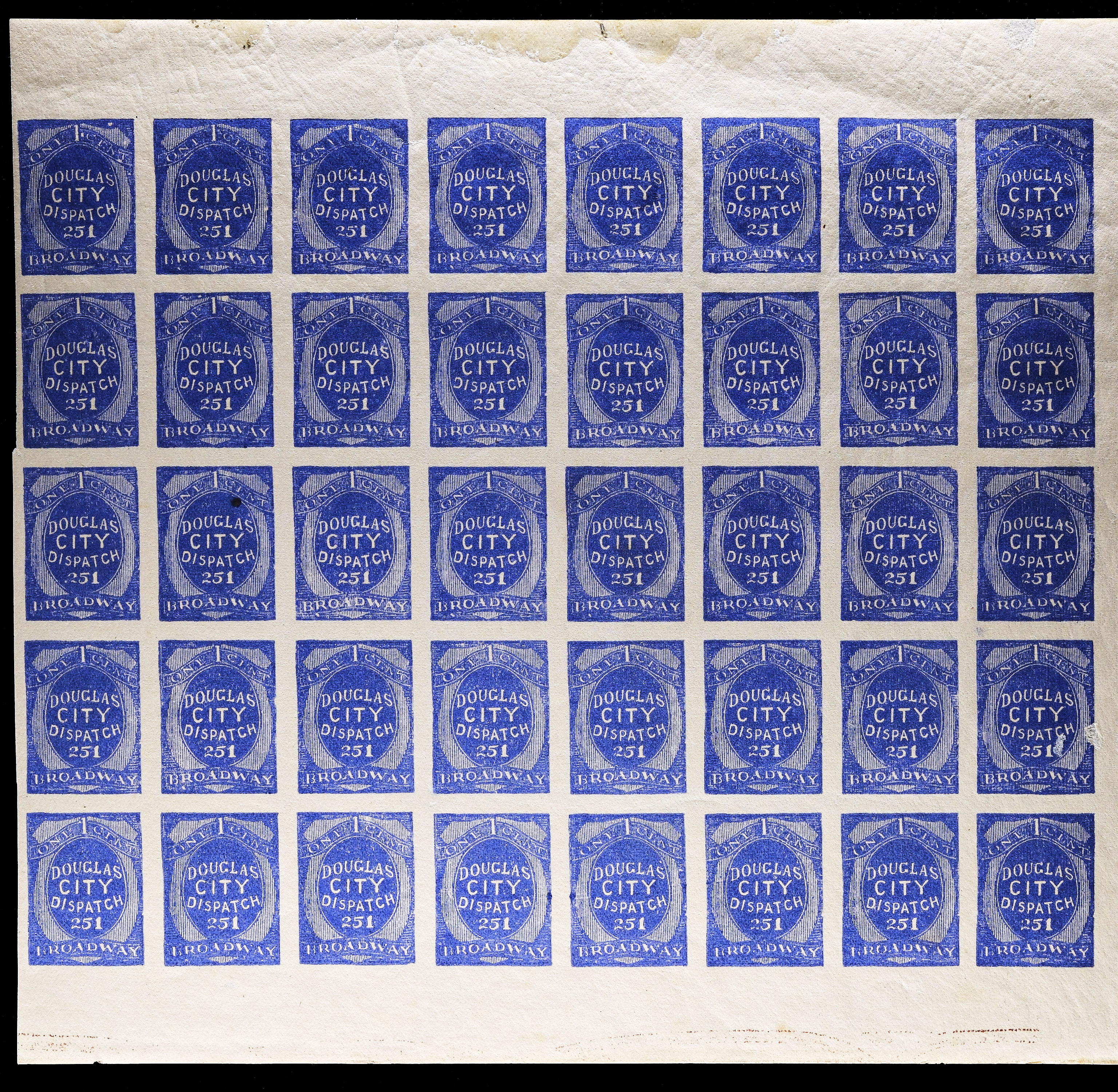 Lot 320 - locals  -  Carriers & Locals Society 36th Annual Auction