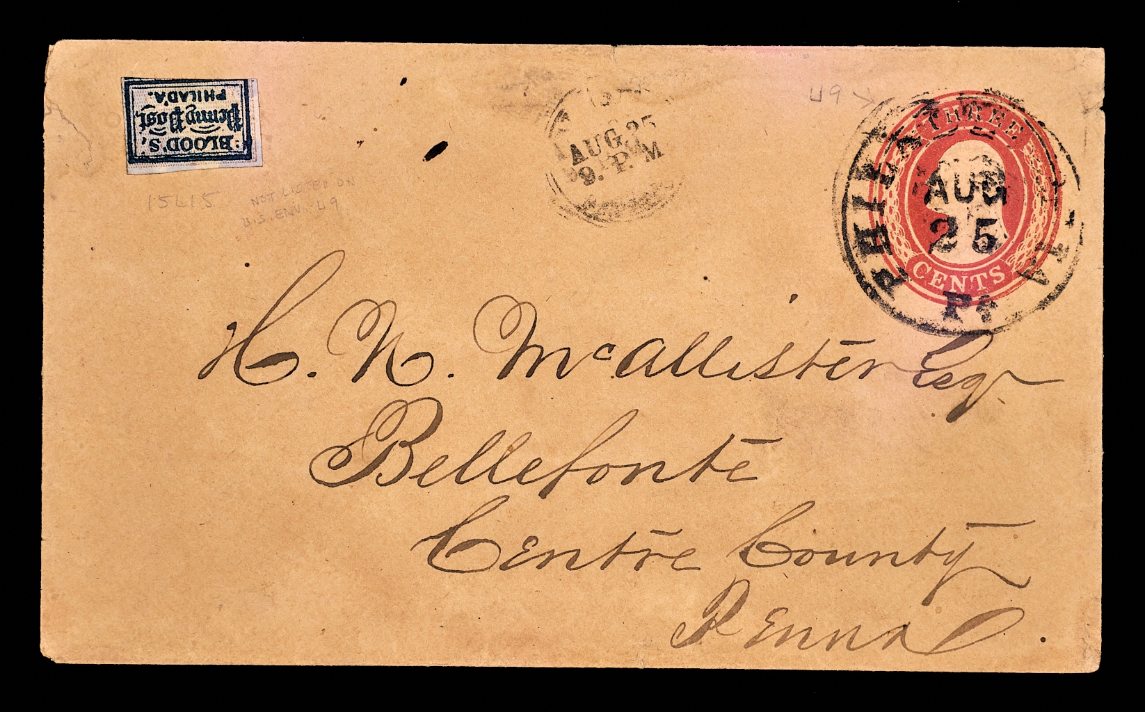 Lot 185 - locals  -  Carriers & Locals Society 36th Annual Auction