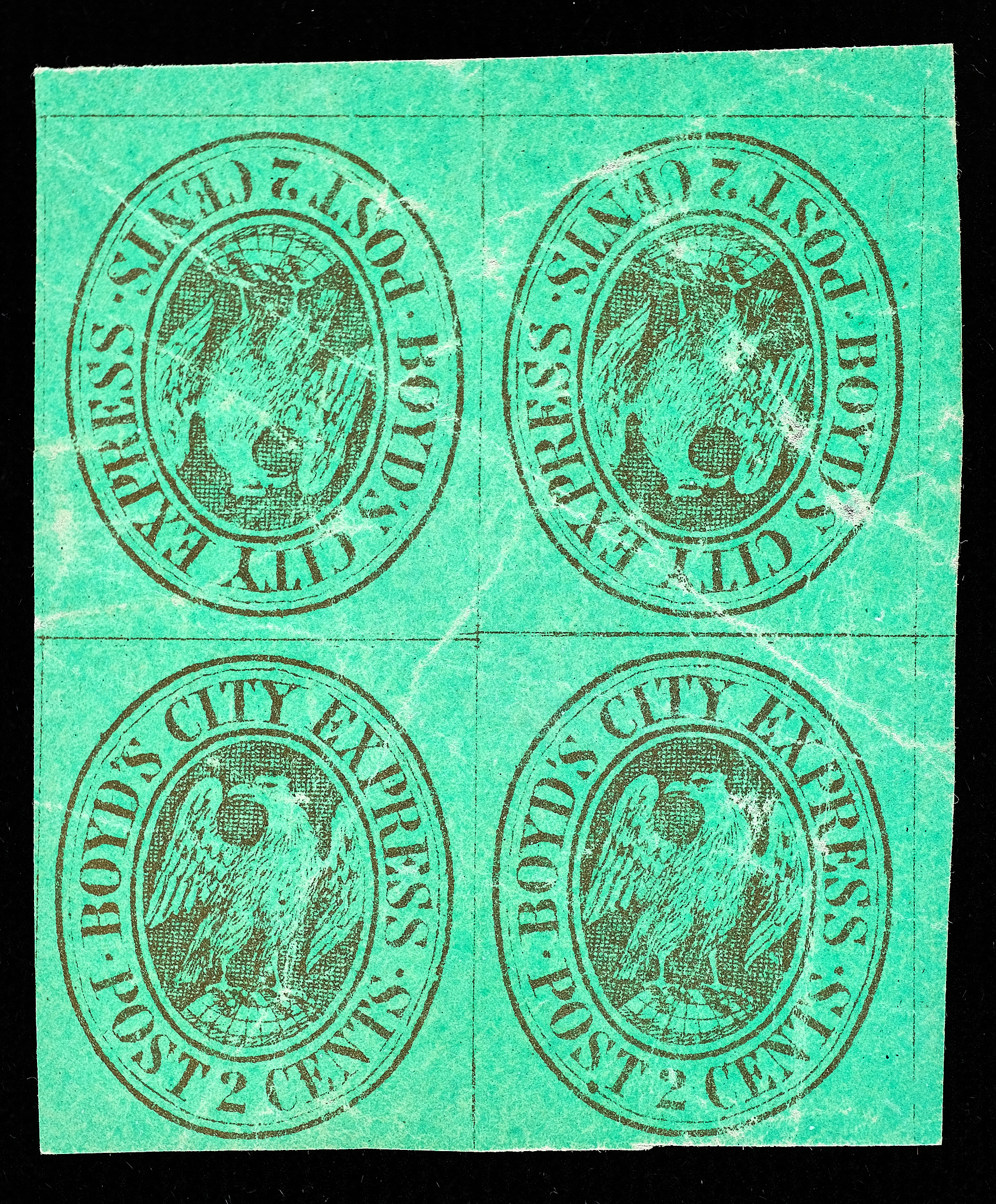 Lot 252 - locals  -  Carriers & Locals Society 36th Annual Auction