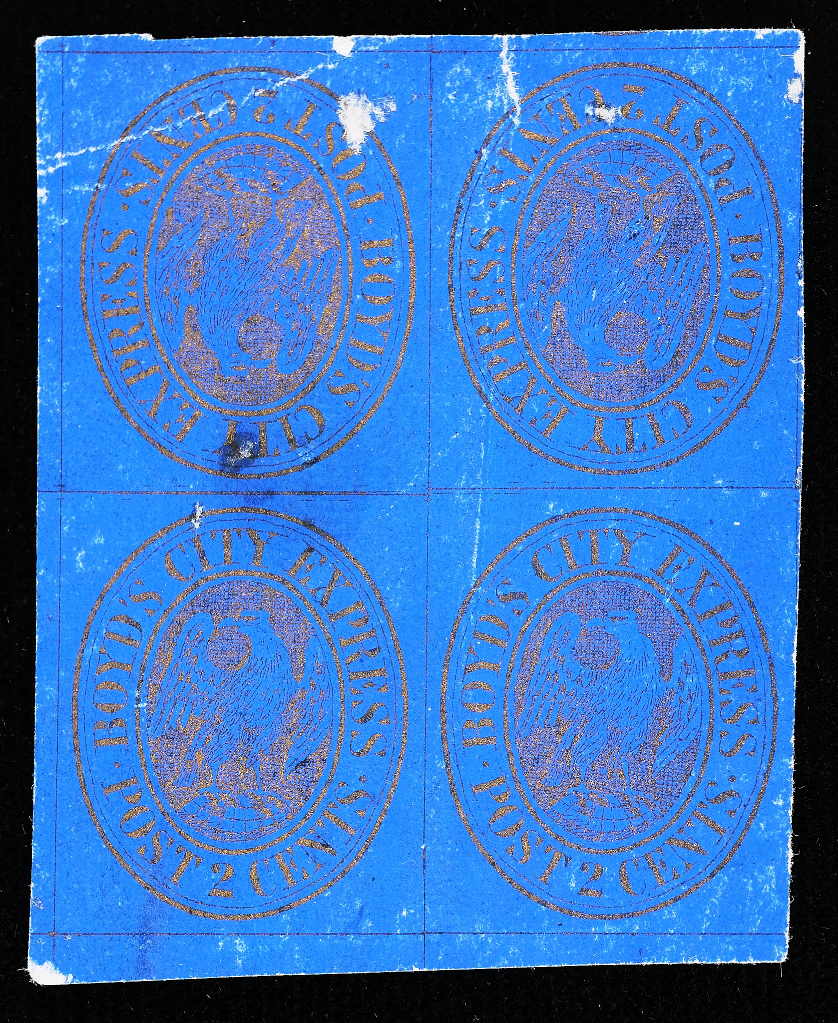 Lot 253 - locals  -  Carriers & Locals Society 36th Annual Auction