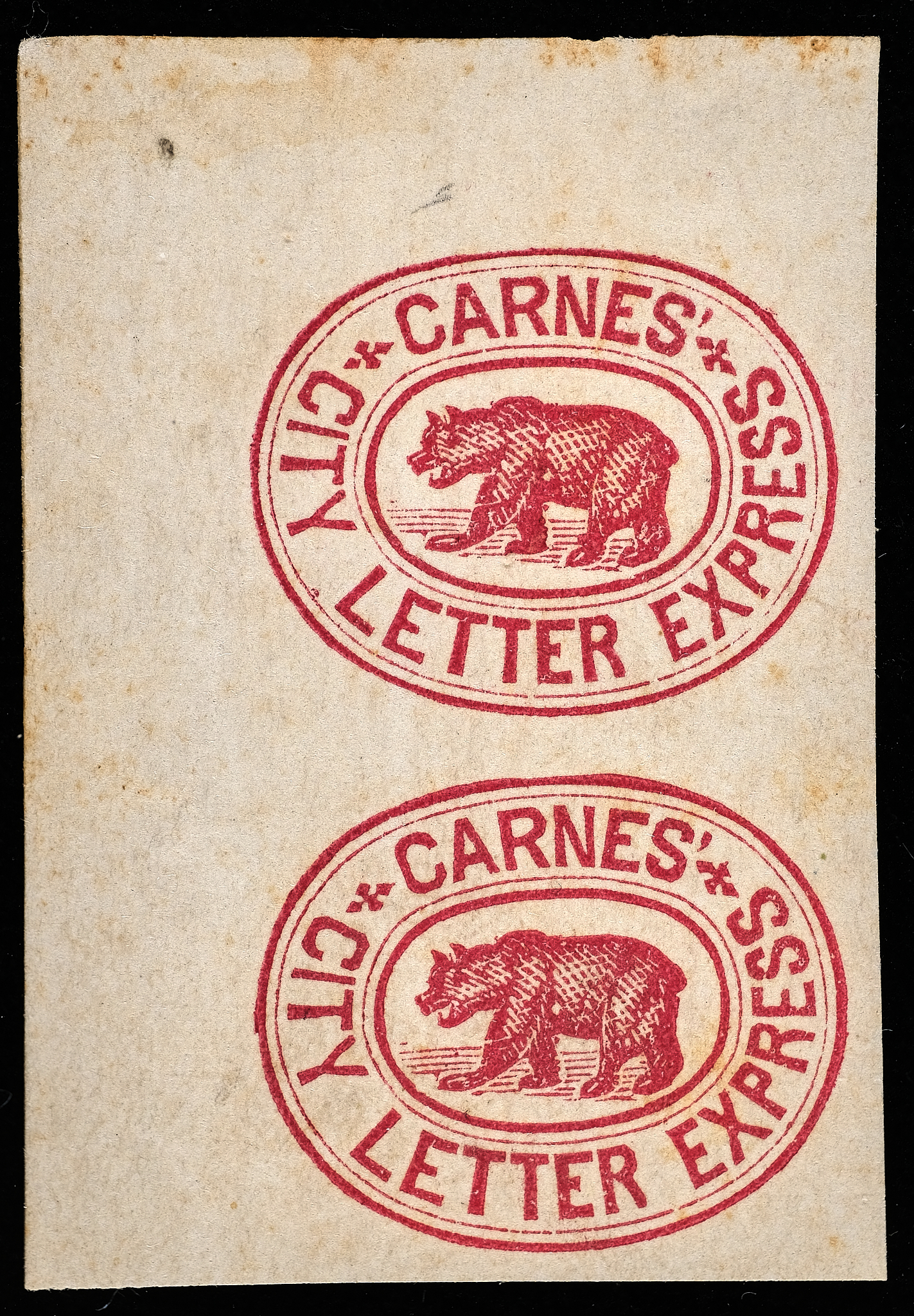 Lot 302 - locals - Carriers & Locals Society 36th Annual Auction Lot 302 - locals - Carriers & Locals Society 36th Annual Auction