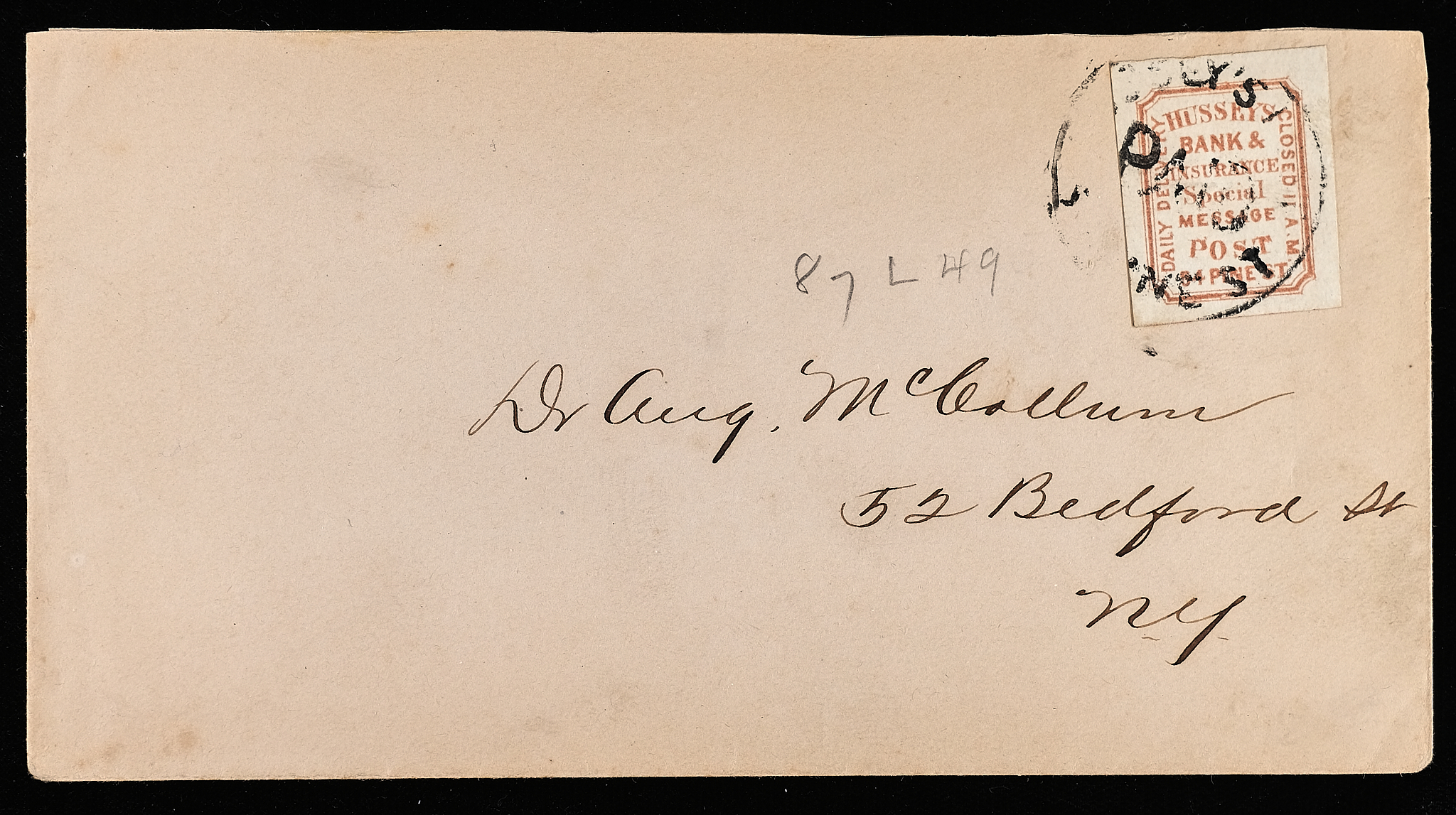 Lot 553 - locals  -  Carriers & Locals Society 36th Annual Auction