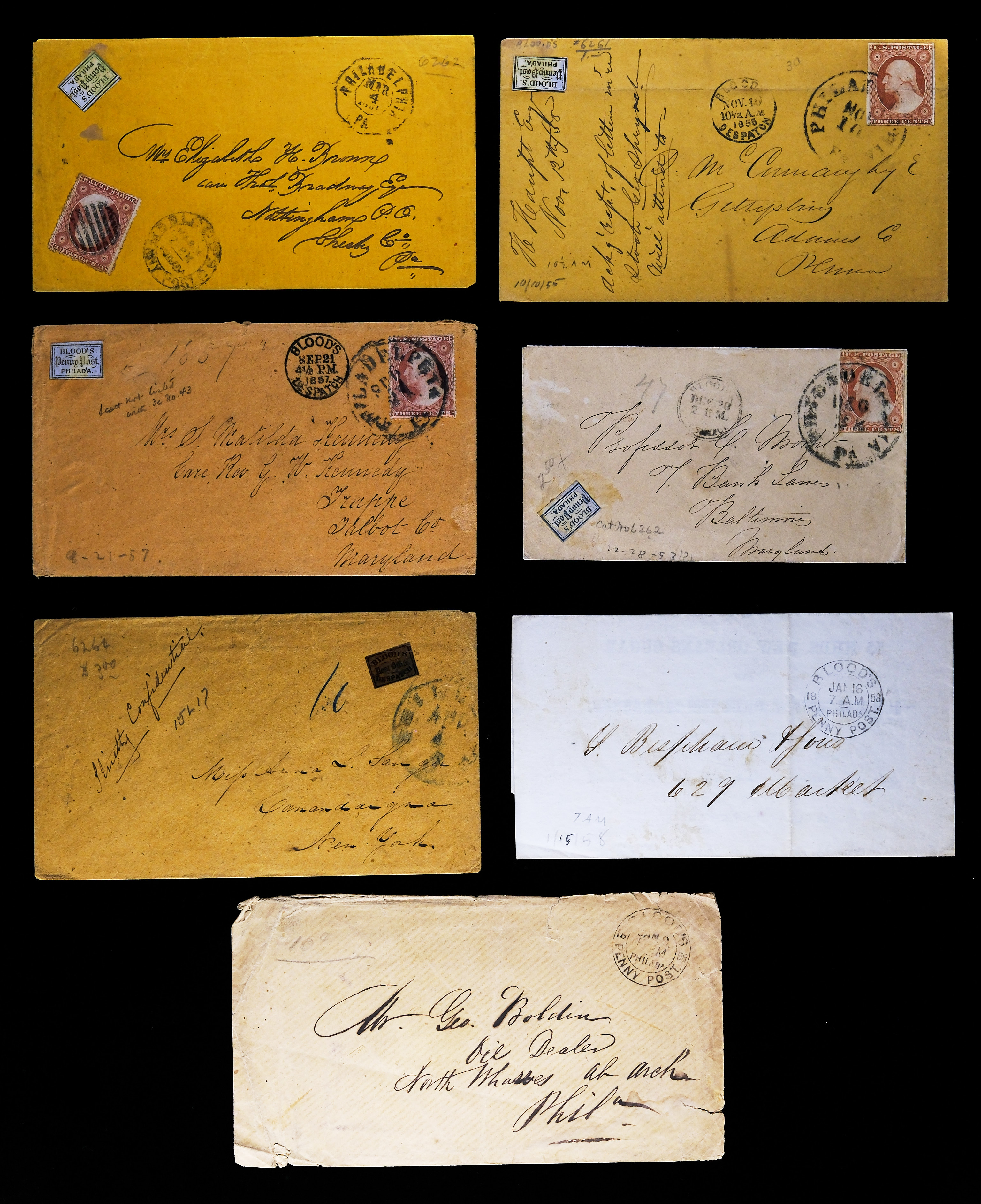 Lot 152 - locals  -  Carriers & Locals Society 36th Annual Auction