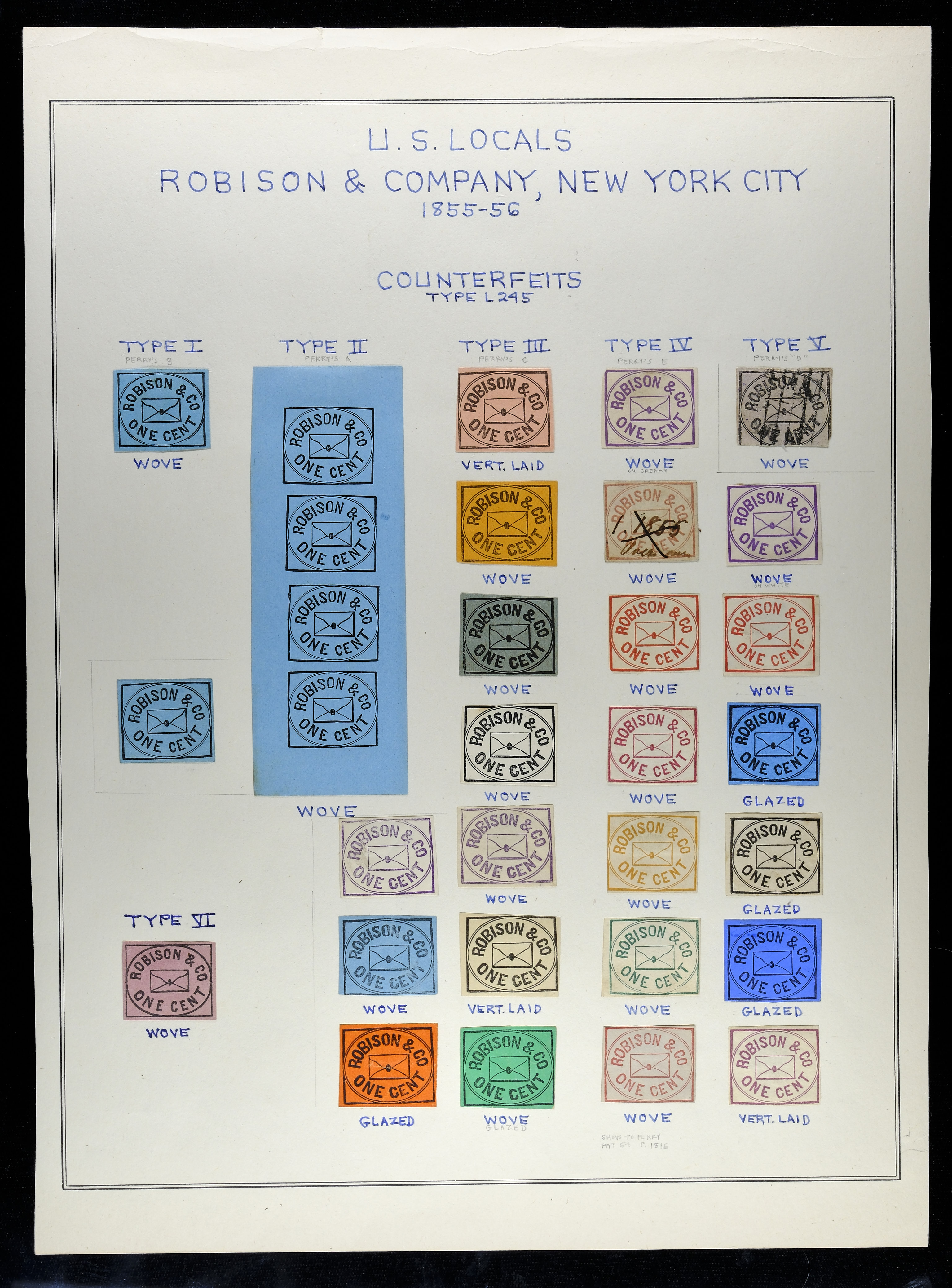 Lot 515 - locals - Carriers & Locals Society 36th Annual Auction Lot 515 - locals - Carriers & Locals Society 36th Annual Auction