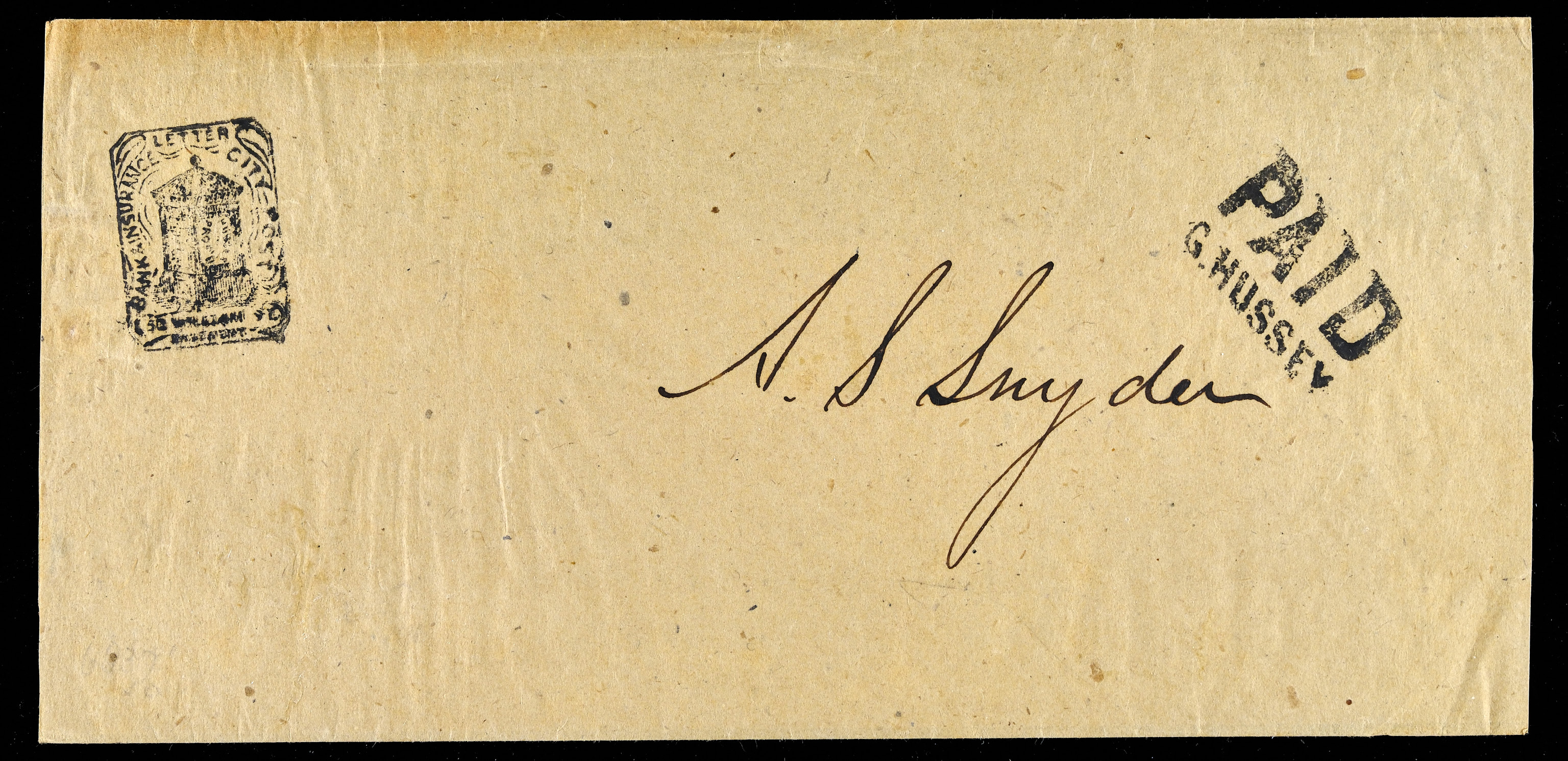 Lot 584 - locals  -  Carriers & Locals Society 36th Annual Auction