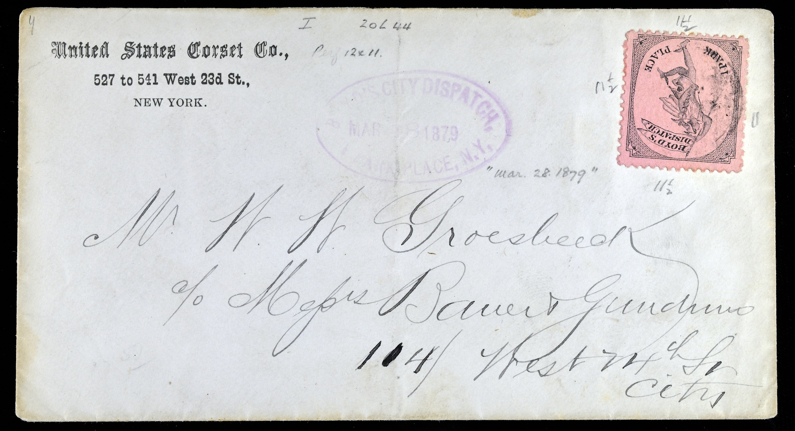 Lot 267 - locals  -  Carriers & Locals Society 36th Annual Auction