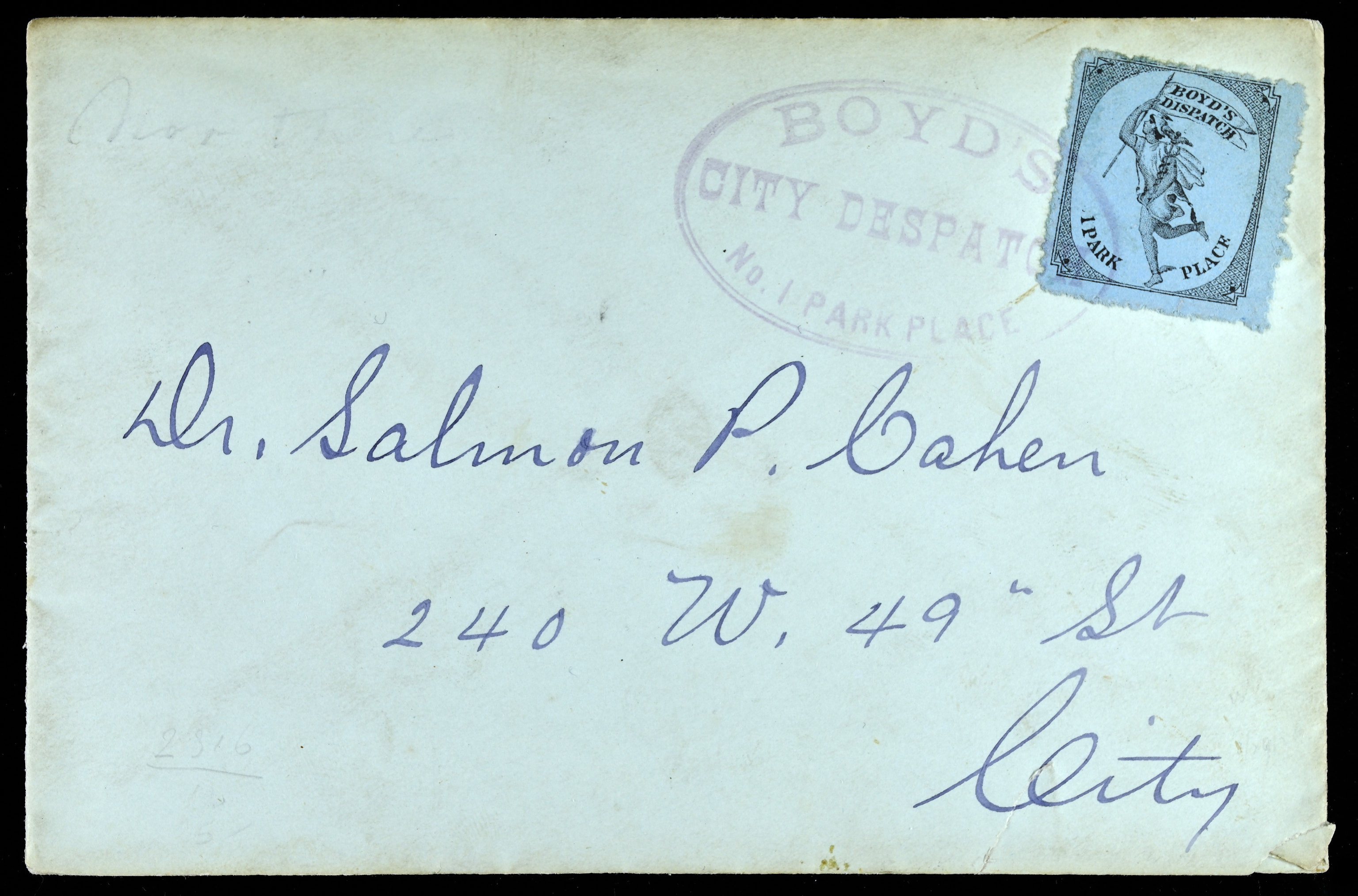 Lot 270 - locals  -  Carriers & Locals Society 36th Annual Auction