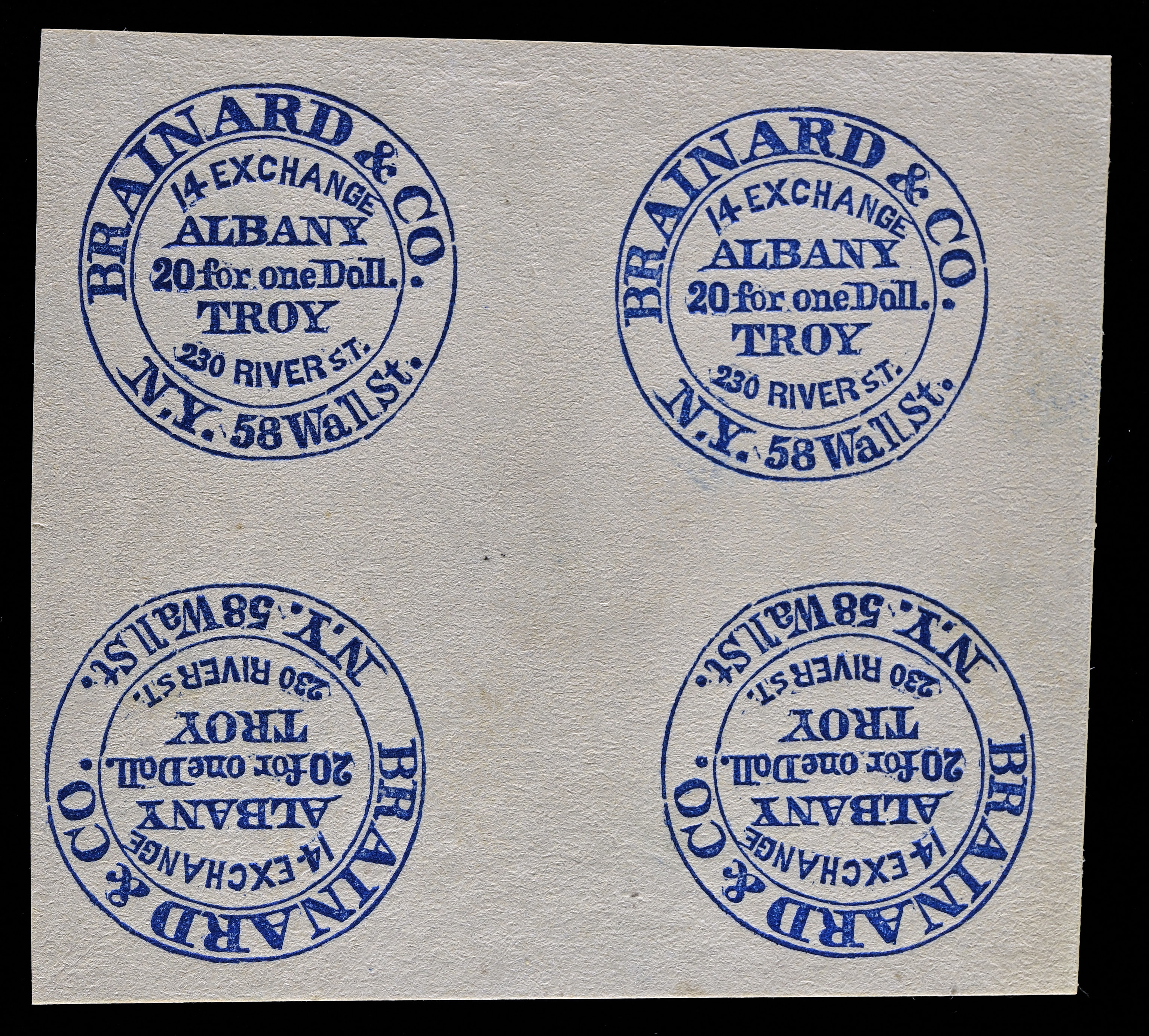 Lot 99 - Independent Mails  -  Carriers & Locals Society 36th Annual Auction
