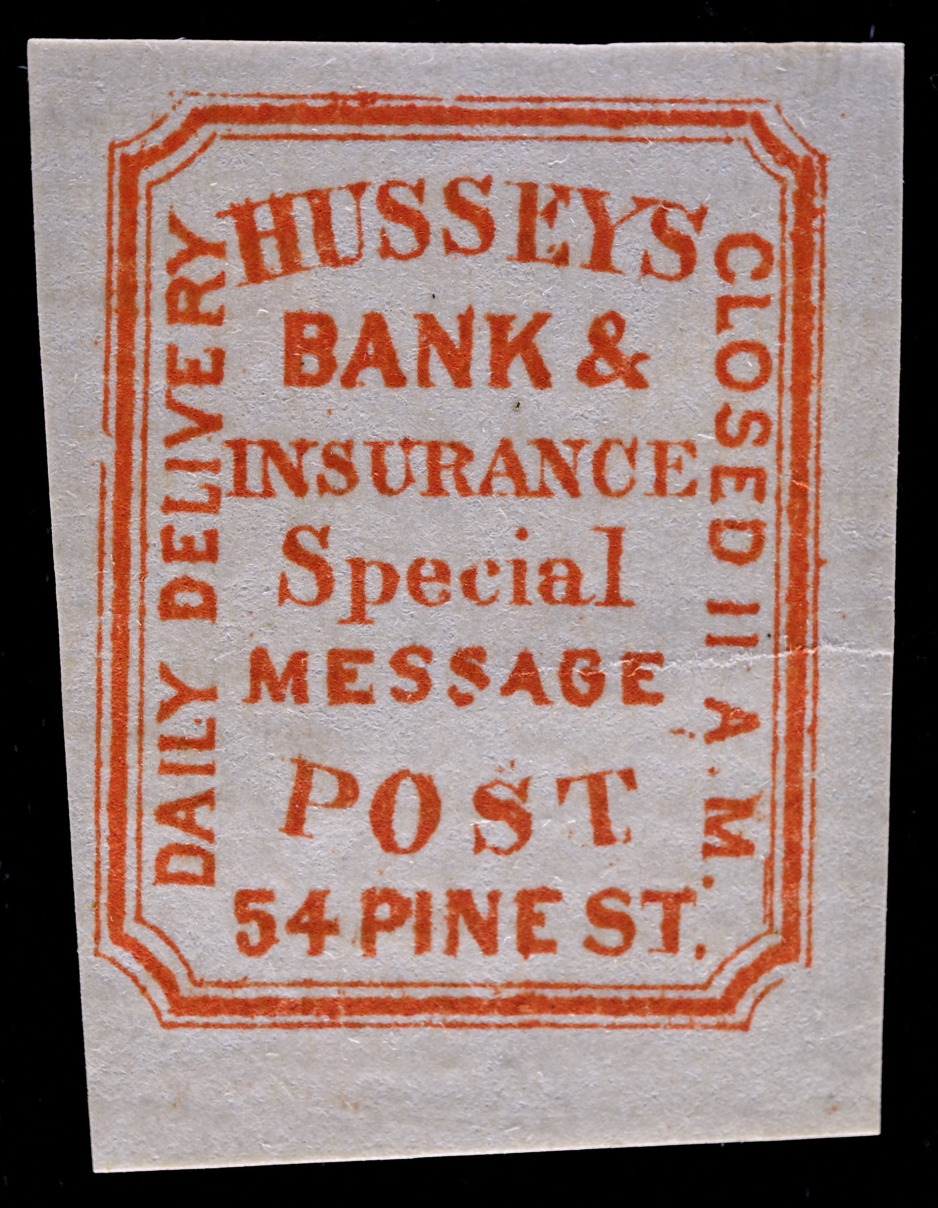 Lot 556 - locals  -  Carriers & Locals Society 36th Annual Auction