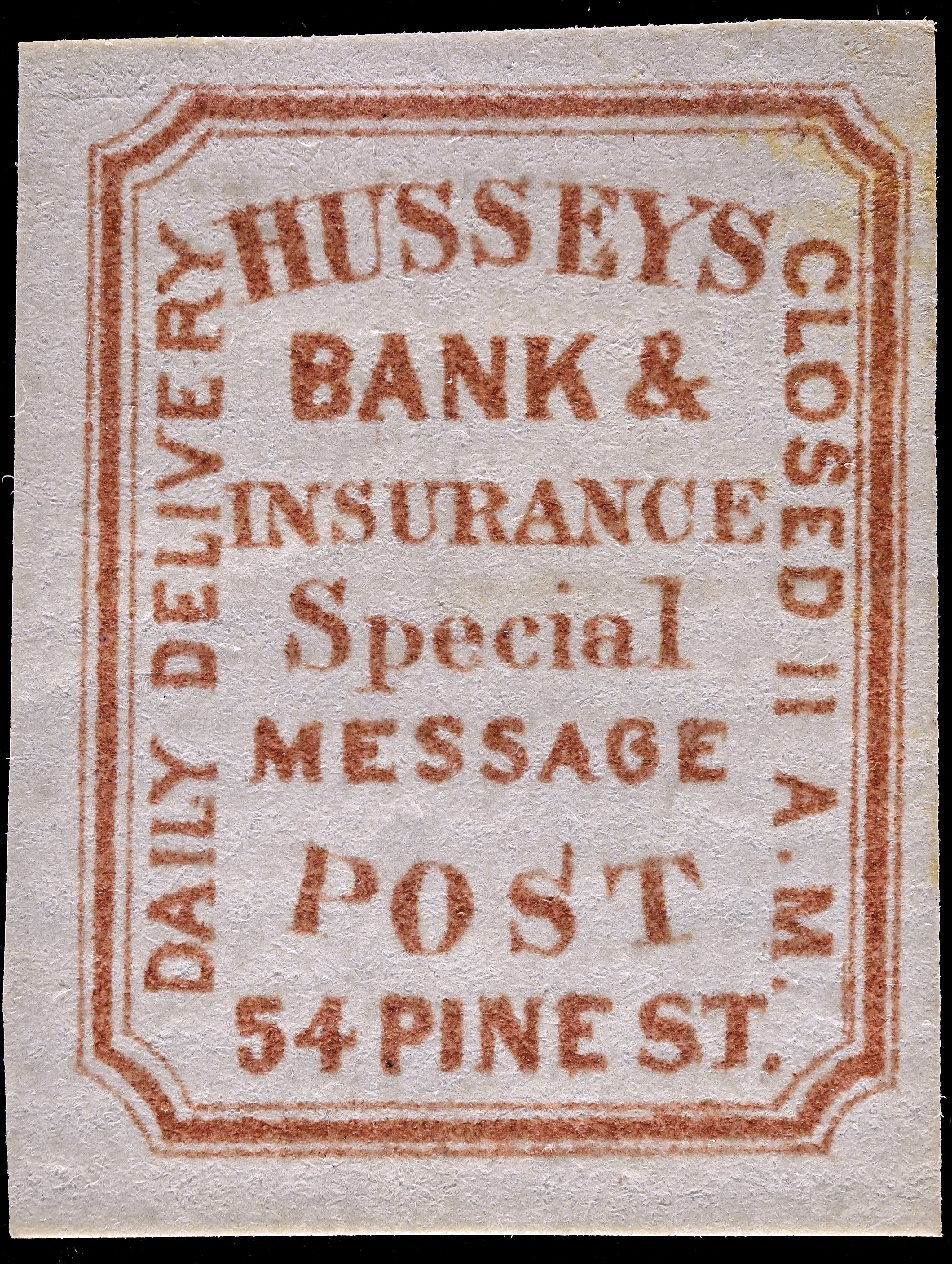 Lot 554 - locals  -  Carriers & Locals Society 36th Annual Auction
