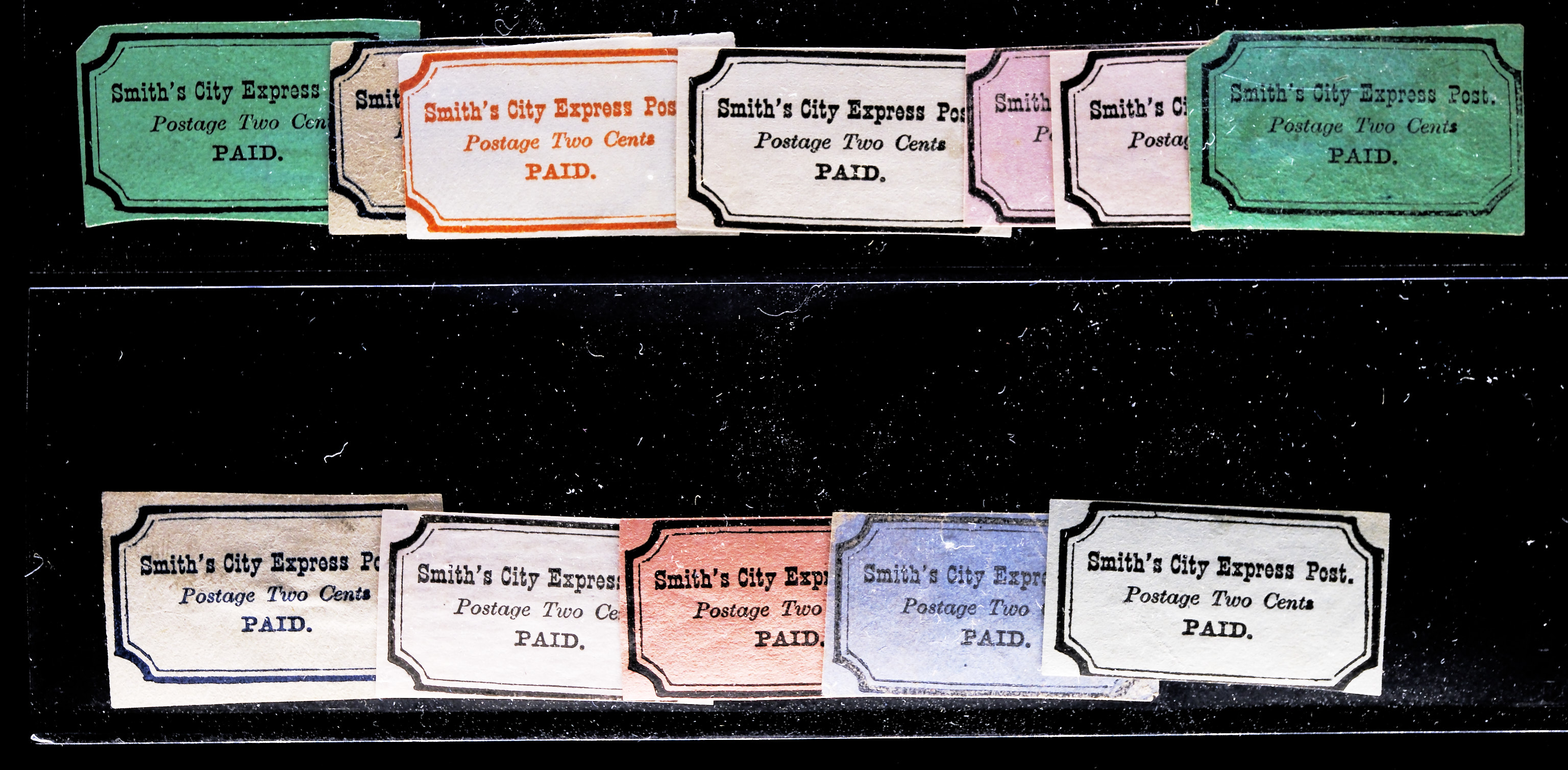 Lot 474 - Misc, Collections, Groups, Bogus and Fantasy  -  Carriers & Locals Society 36th Annual Auction