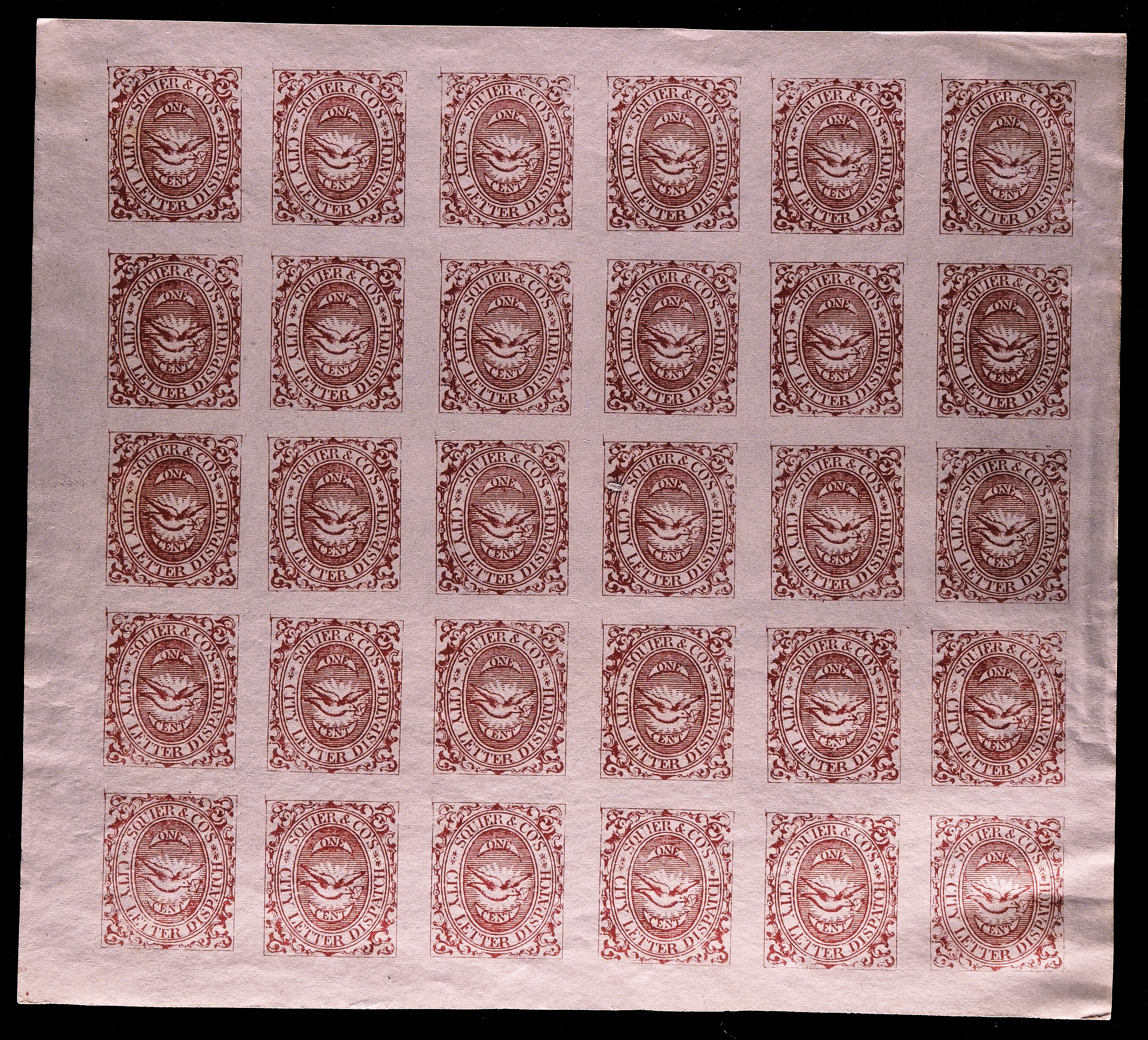 Lot 641 - locals  -  Carriers & Locals Society 36th Annual Auction