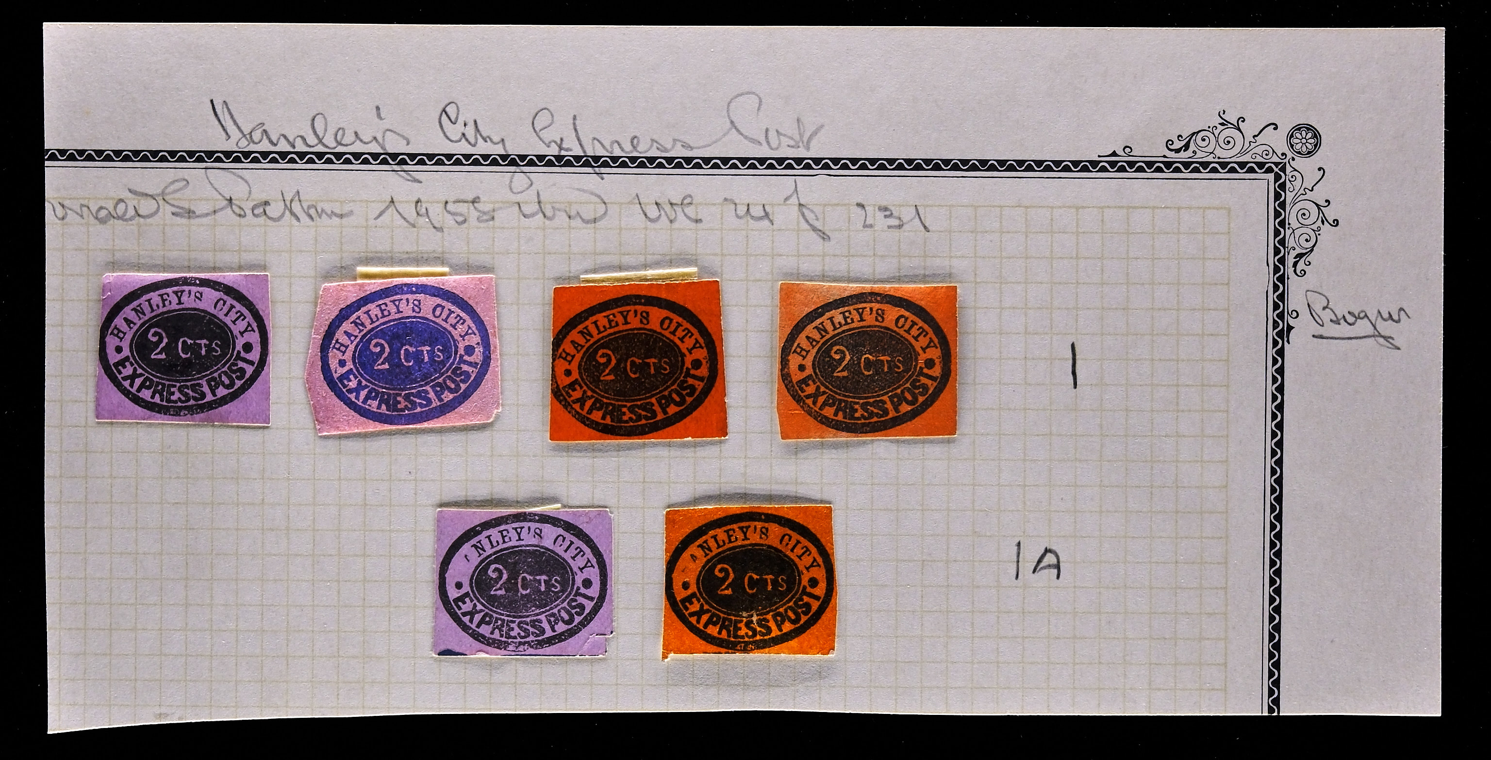 Lot 457 - Misc, Collections, Groups, Bogus and Fantasy  -  Carriers & Locals Society 36th Annual Auction