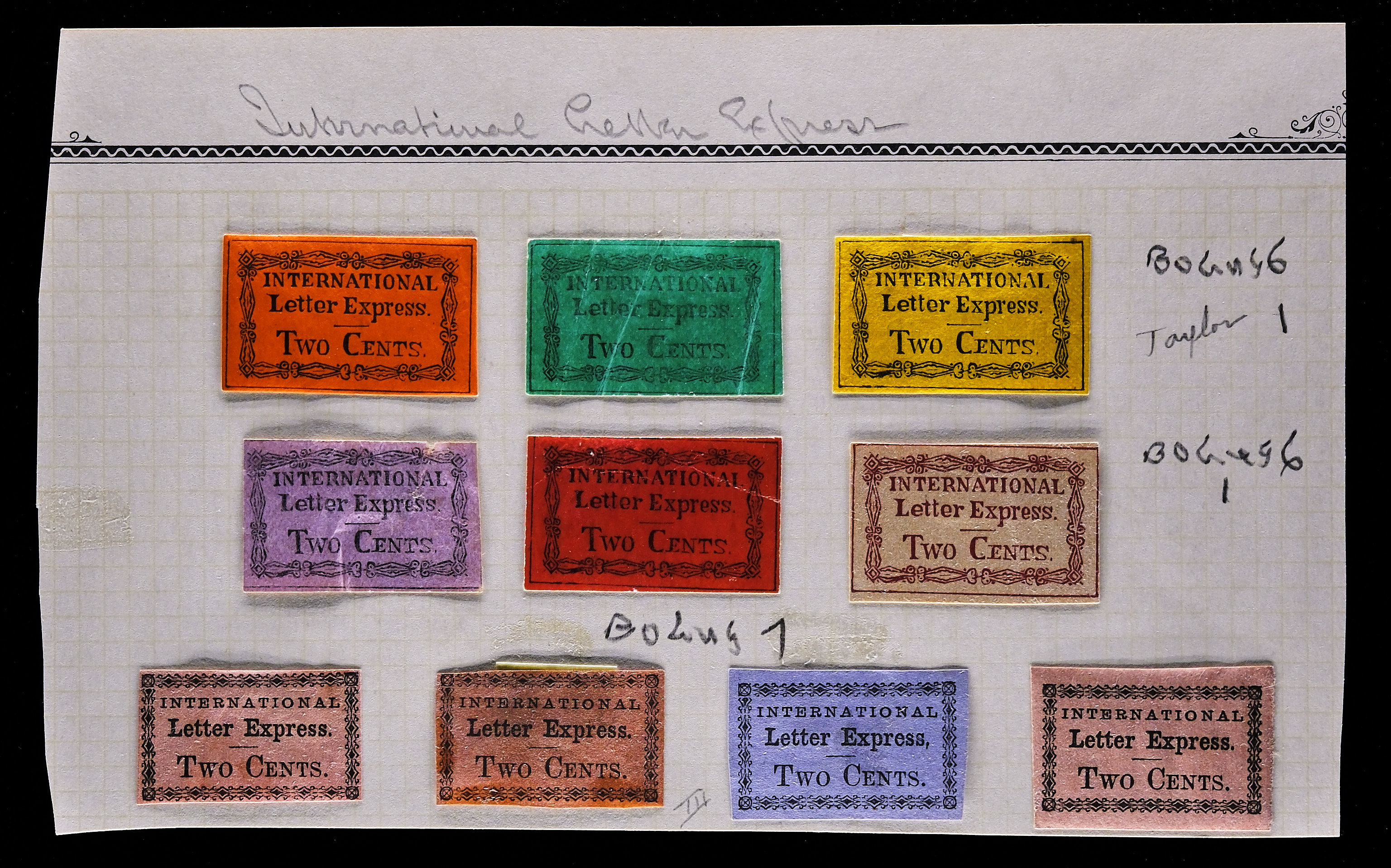 Lot 462 - Misc, Collections, Groups, Bogus and Fantasy  -  Carriers & Locals Society 36th Annual Auction