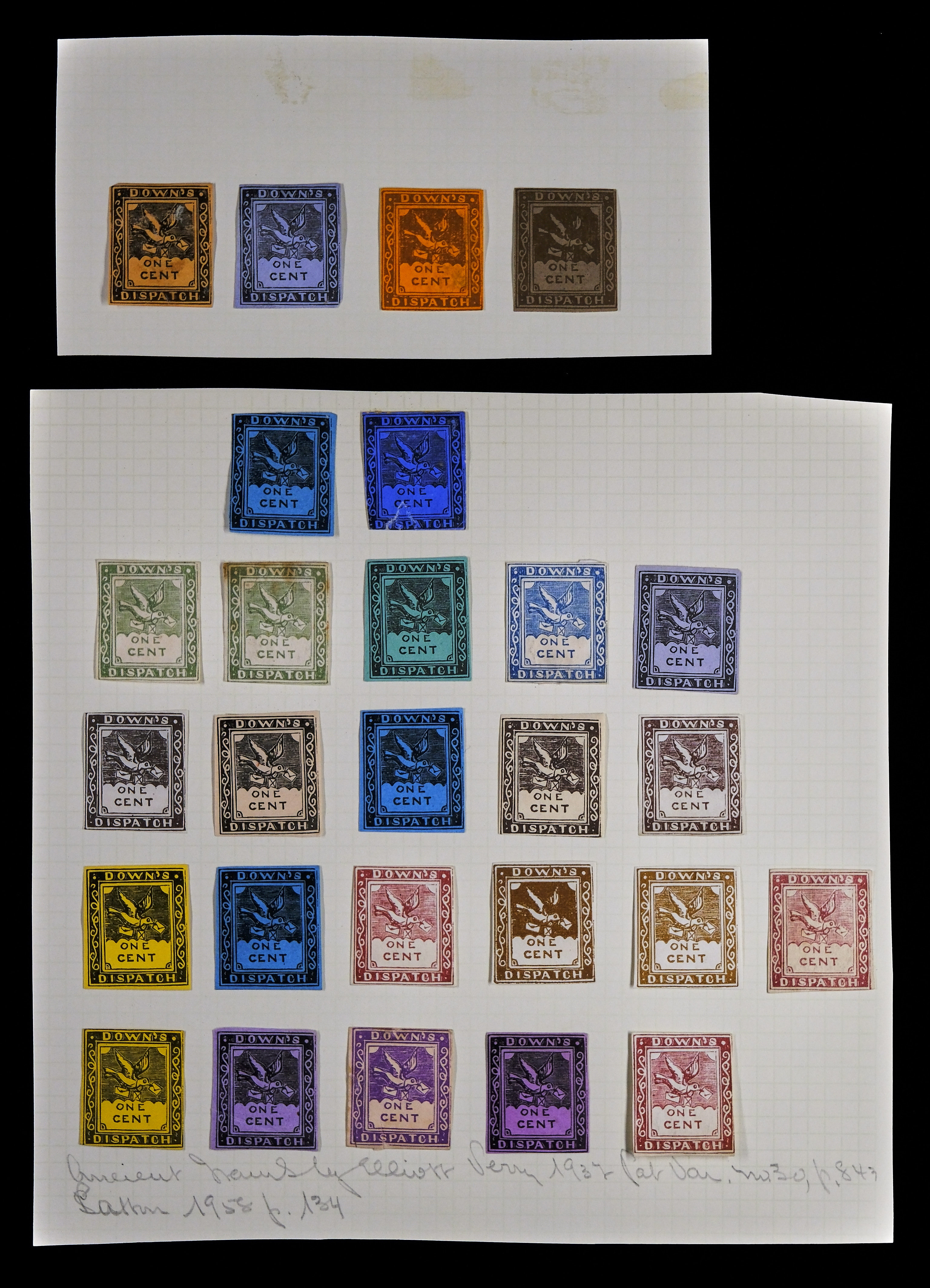 Lot 453 - Misc, Collections, Groups, Bogus and Fantasy  -  Carriers & Locals Society 36th Annual Auction