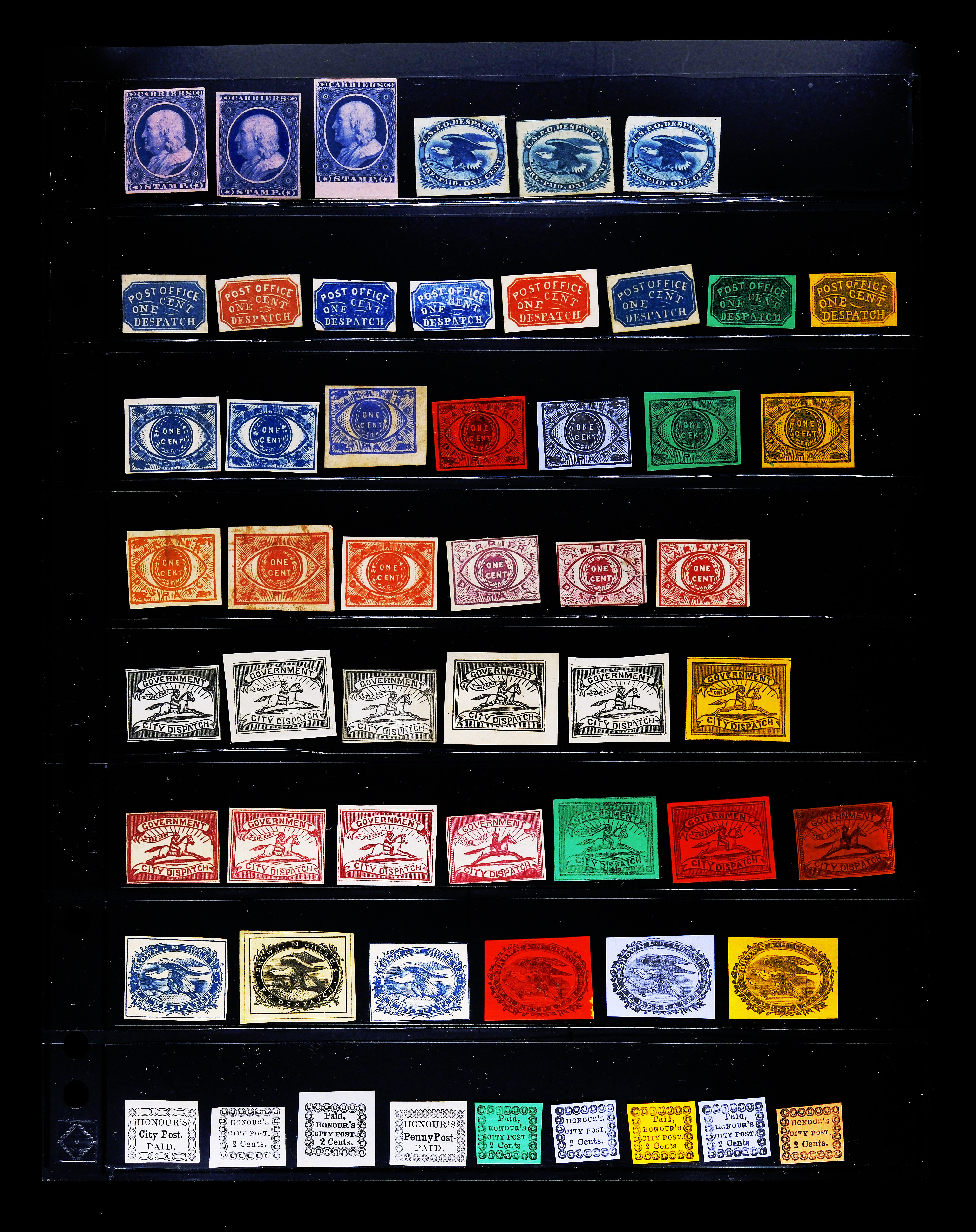Lot 488 - Misc, Collections, Groups, Bogus and Fantasy - Carriers & Locals Society 36th Annual Auction Lot 488 - Misc, Collections, Groups, Bogus and Fantasy - Carriers & Locals Society 36th Annual Auction