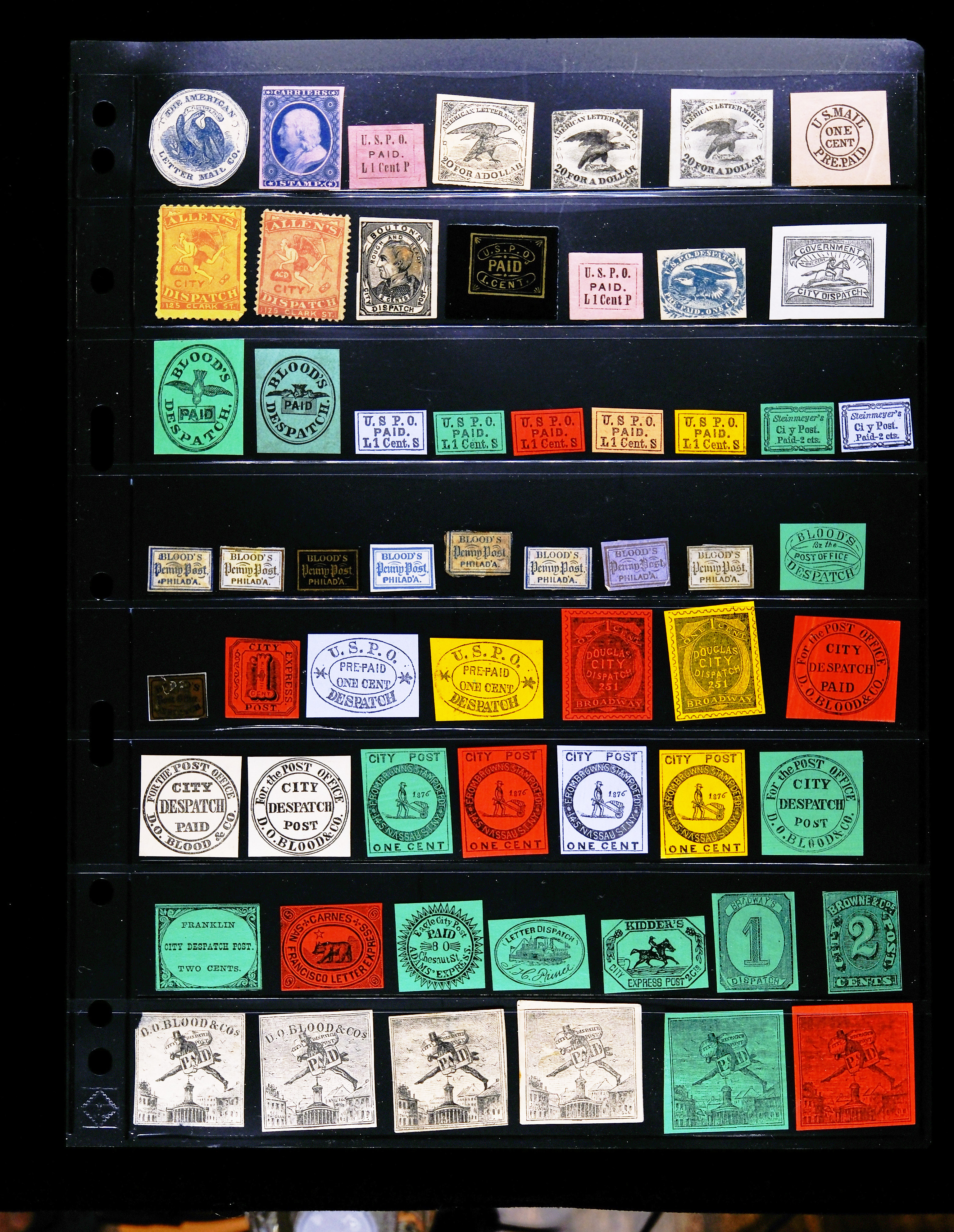 Lot 492 - Misc, Collections, Groups, Bogus and Fantasy - Carriers & Locals Society 36th Annual Auction Lot 492 - Misc, Collections, Groups, Bogus and Fantasy - Carriers & Locals Society 36th Annual Auction