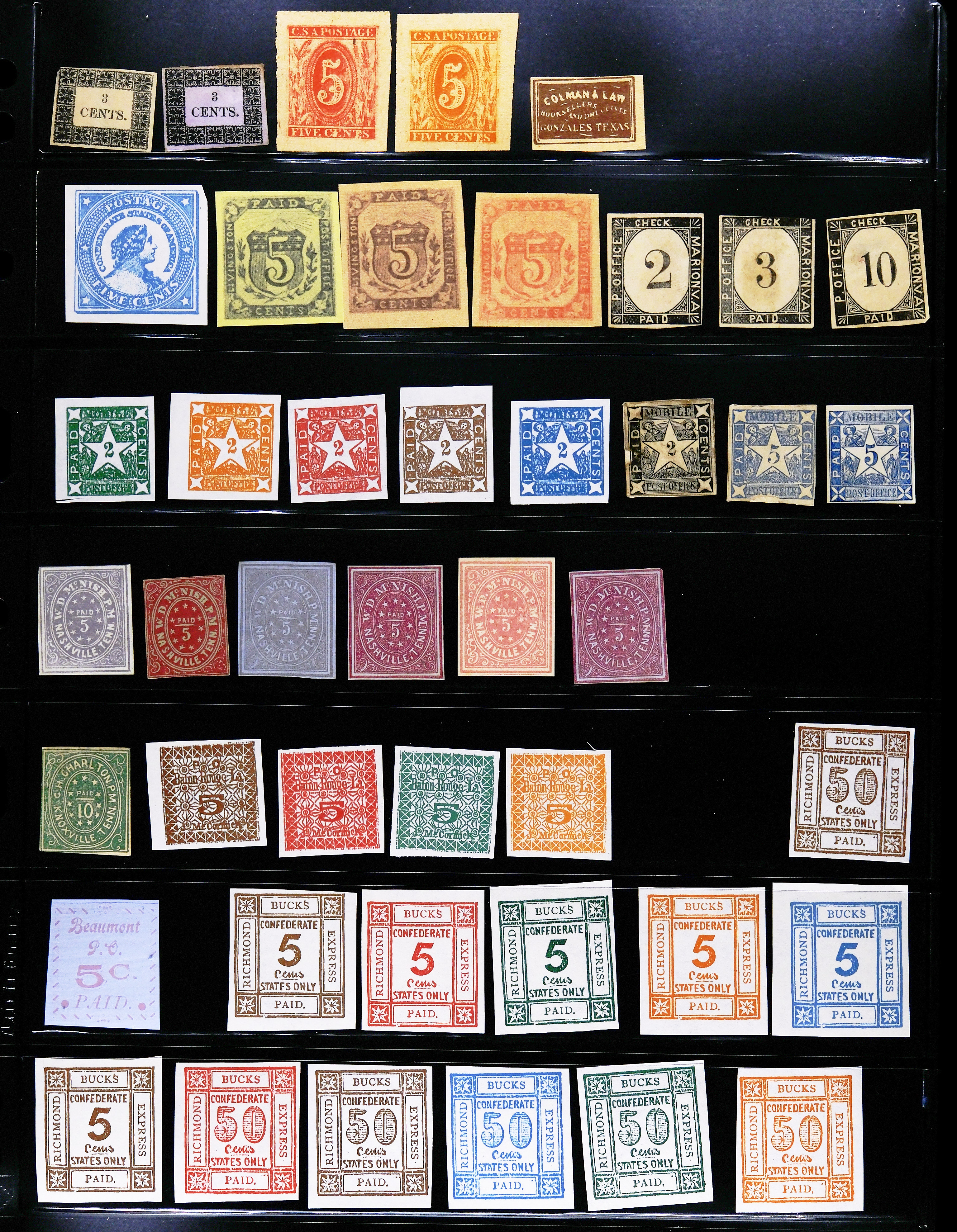 Lot 494 - Misc, Collections, Groups, Bogus and Fantasy - Carriers & Locals Society 36th Annual Auction Lot 494 - Misc, Collections, Groups, Bogus and Fantasy - Carriers & Locals Society 36th Annual Auction