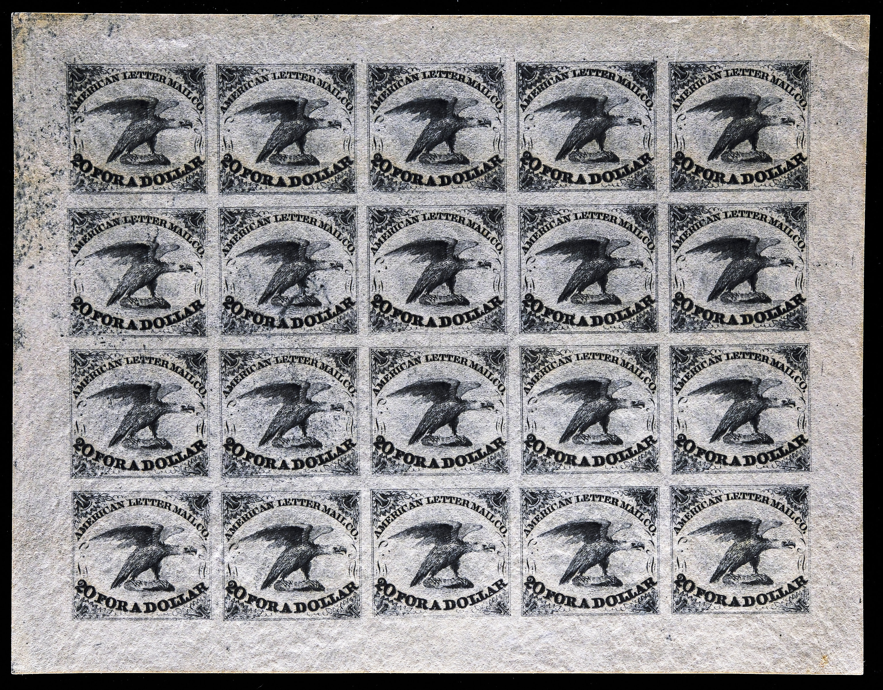 Lot 93 - Independent Mails  -  Carriers & Locals Society 36th Annual Auction