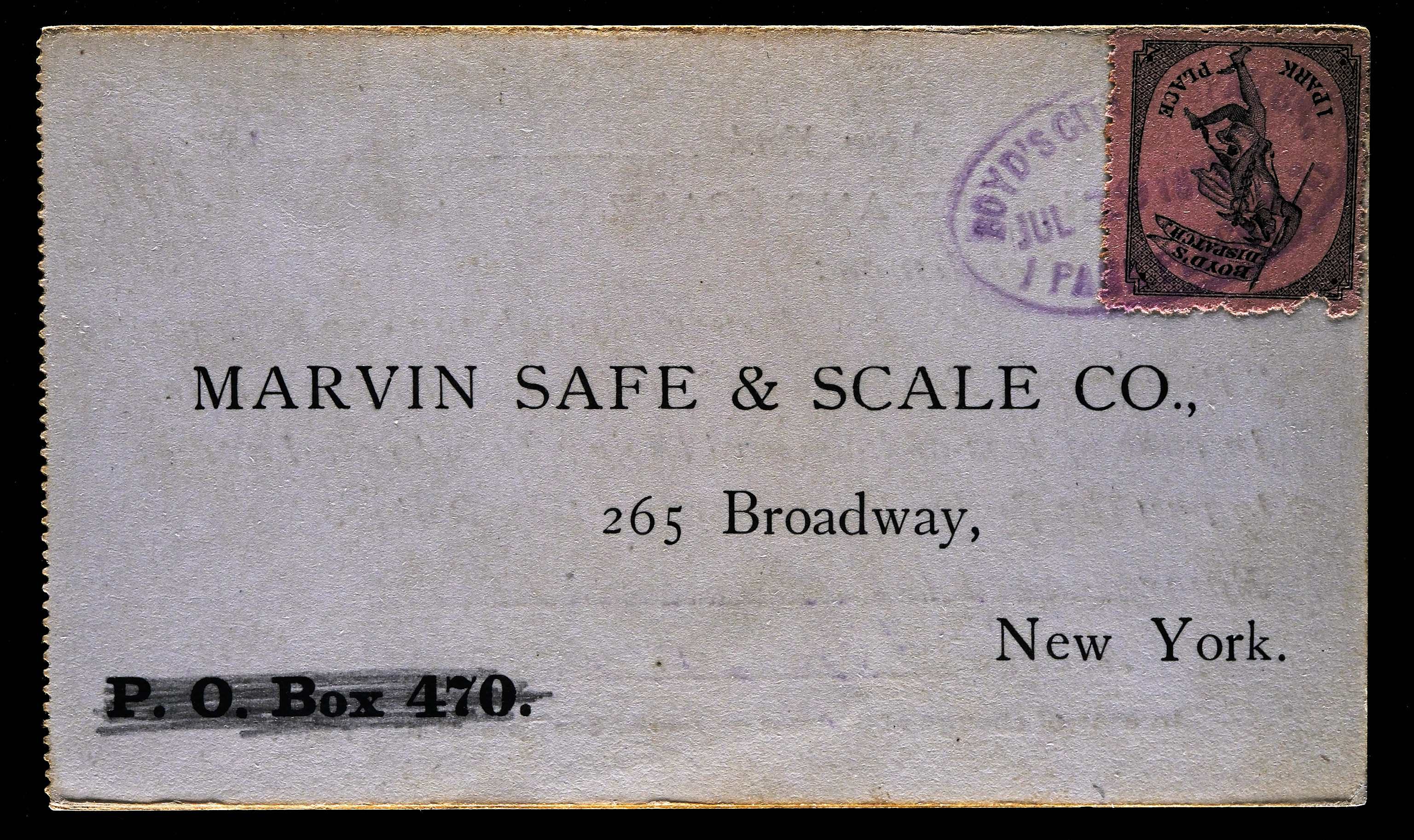 Lot 268 - locals  -  Carriers & Locals Society 36th Annual Auction