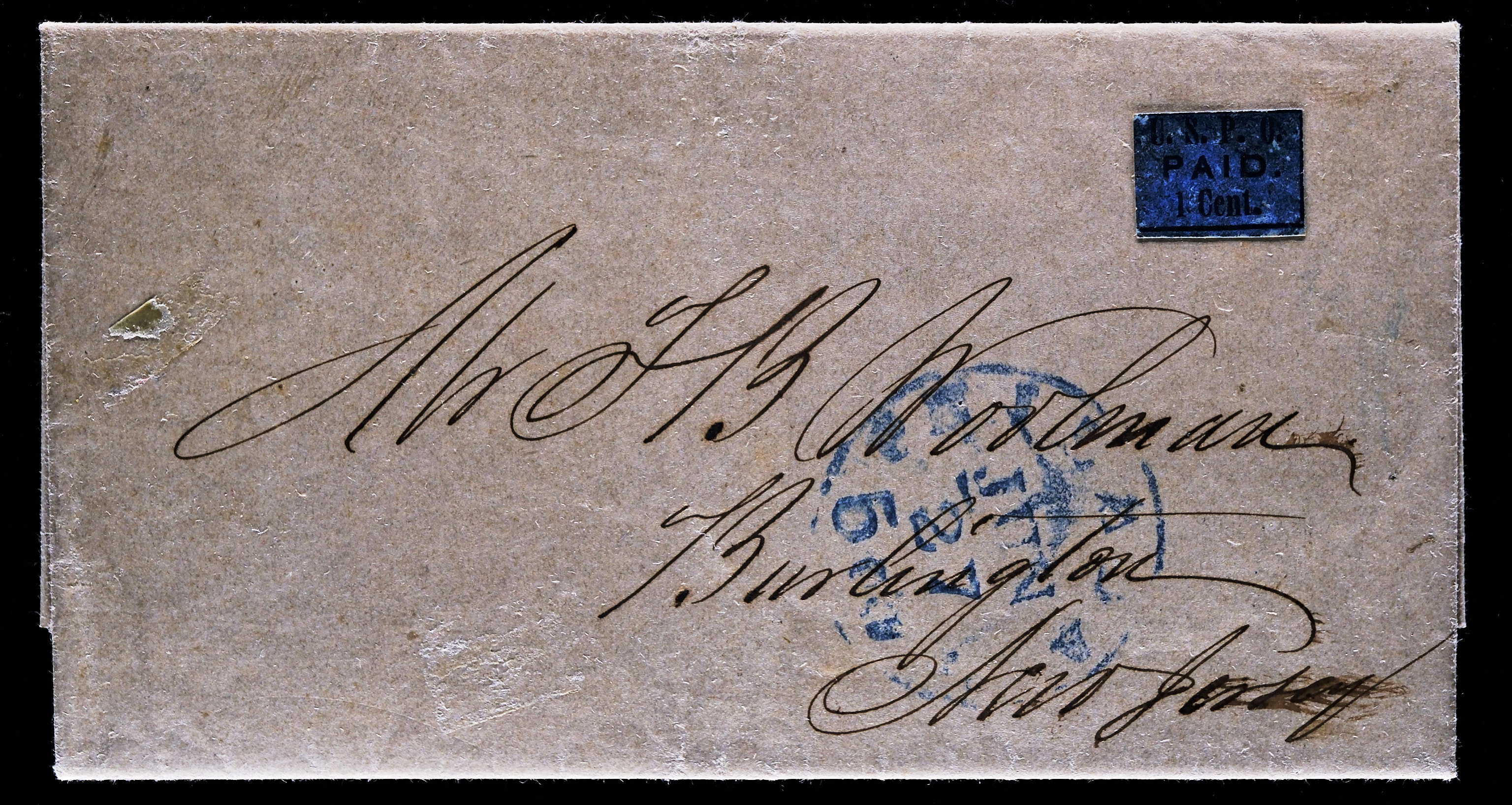 Lot 37 - carriers  -  Carriers & Locals Society 36th Annual Auction