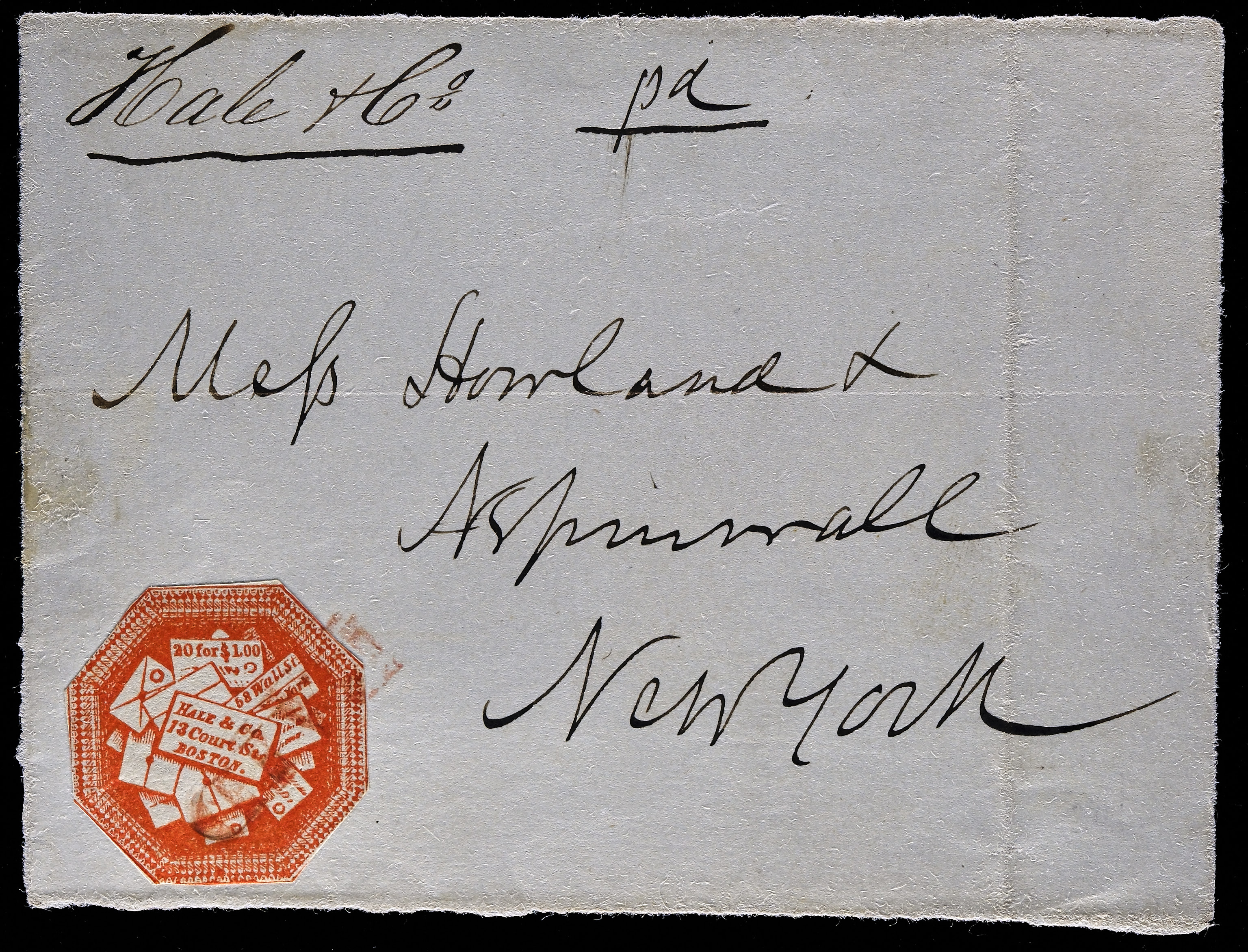 Lot 106 - Independent Mails - Carriers & Locals Society 36th Annual Auction Lot 106 - Independent Mails - Carriers & Locals Society 36th Annual Auction