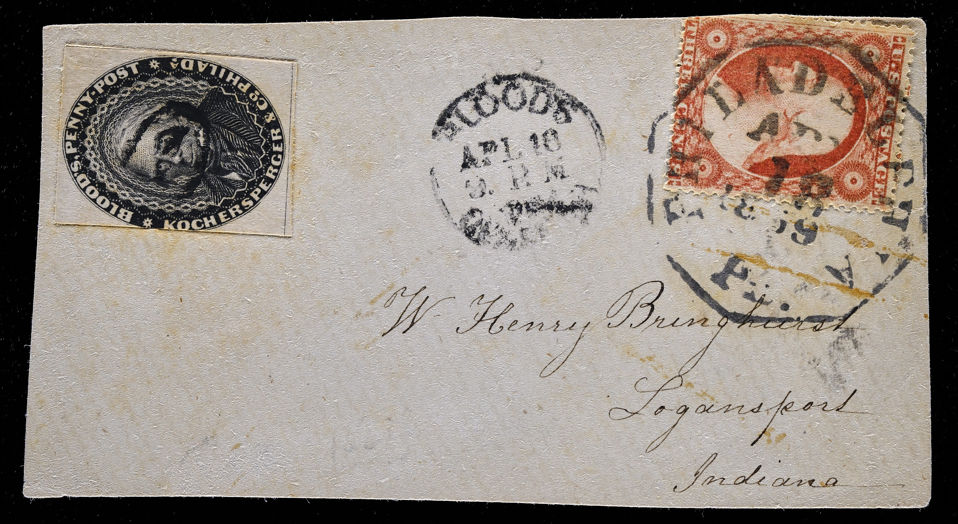 Lot 198 - locals  -  Carriers & Locals Society 36th Annual Auction