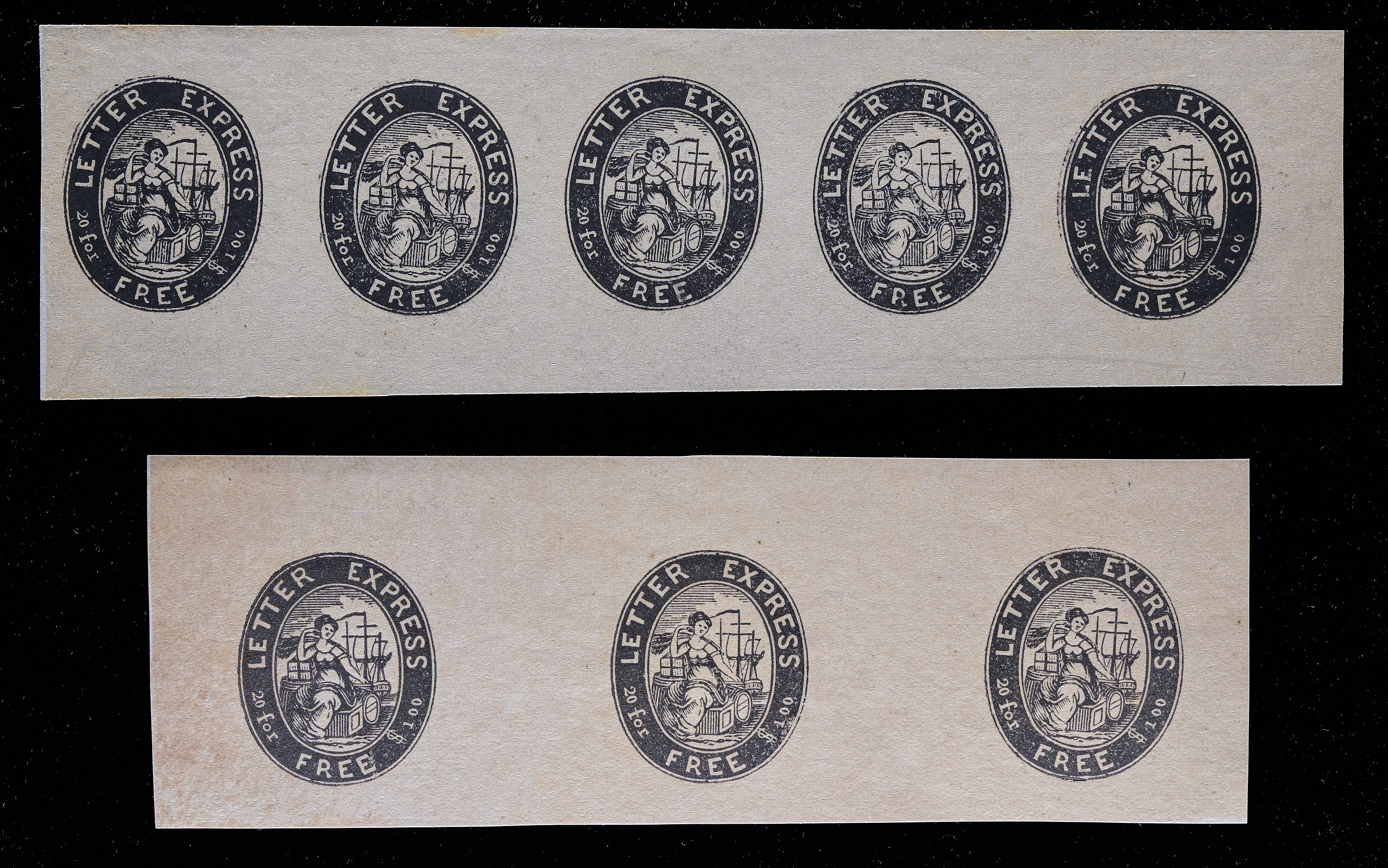 Lot 114 - Independent Mails - Carriers & Locals Society 36th Annual Auction Lot 114 - Independent Mails - Carriers & Locals Society 36th Annual Auction