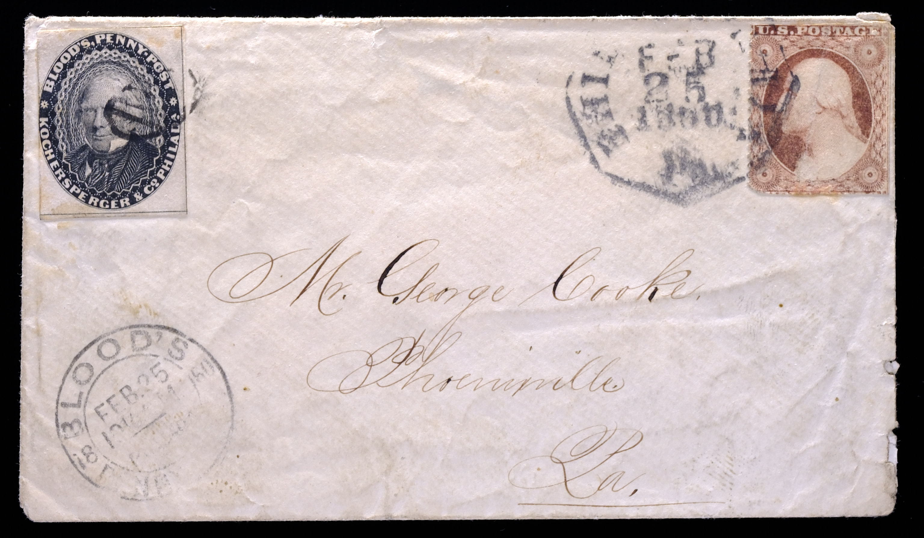 Lot 162 - Blood's - Carriers & Locals Society 37th Annual Auction Lot 162 - Blood's - Carriers & Locals Society 37th Annual Auction