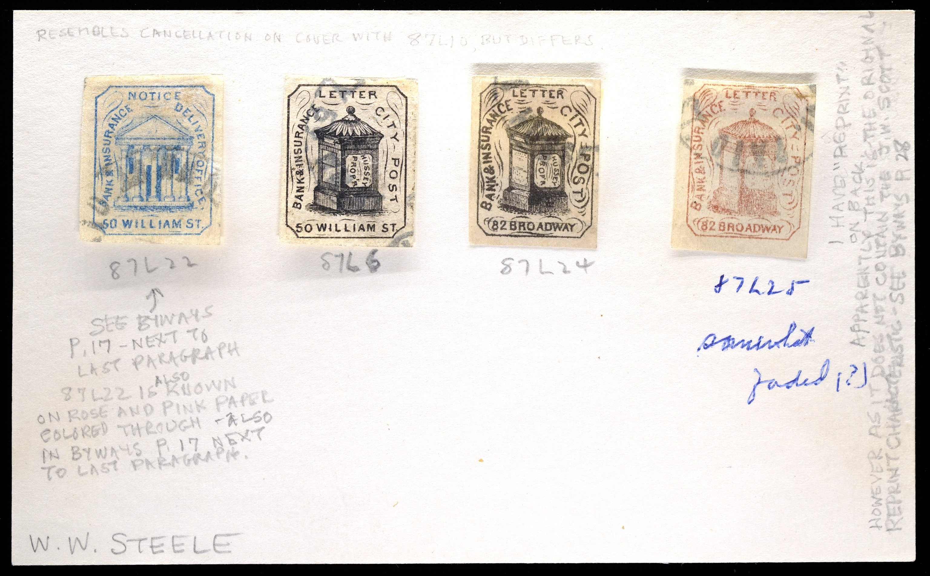 Lot 282 - Hussey's Post - Carriers & Locals Society 37th Annual Auction Lot 282 - Hussey's Post - Carriers & Locals Society 37th Annual Auction