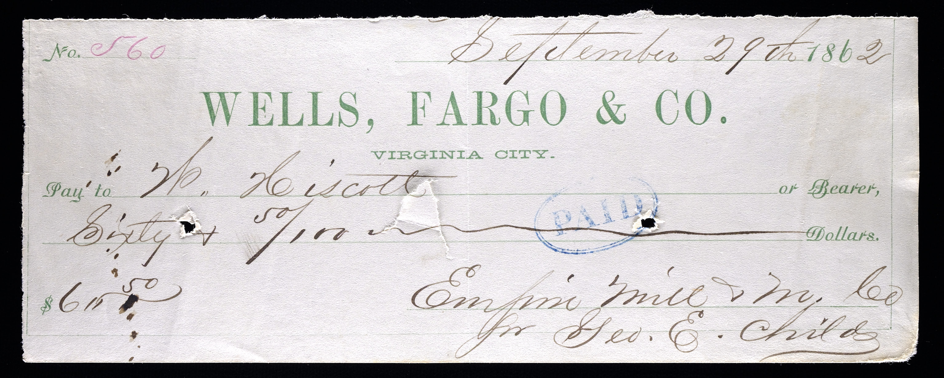 Lot 75 - Western Express & Postal History  -  Carriers & Locals Society 37th Annual Auction