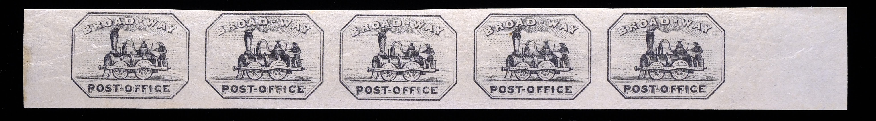 Lot 235 - Broadway Post Office - Carriers & Locals Society 37th Annual Auction Lot 235 - Broadway Post Office - Carriers & Locals Society 37th Annual Auction