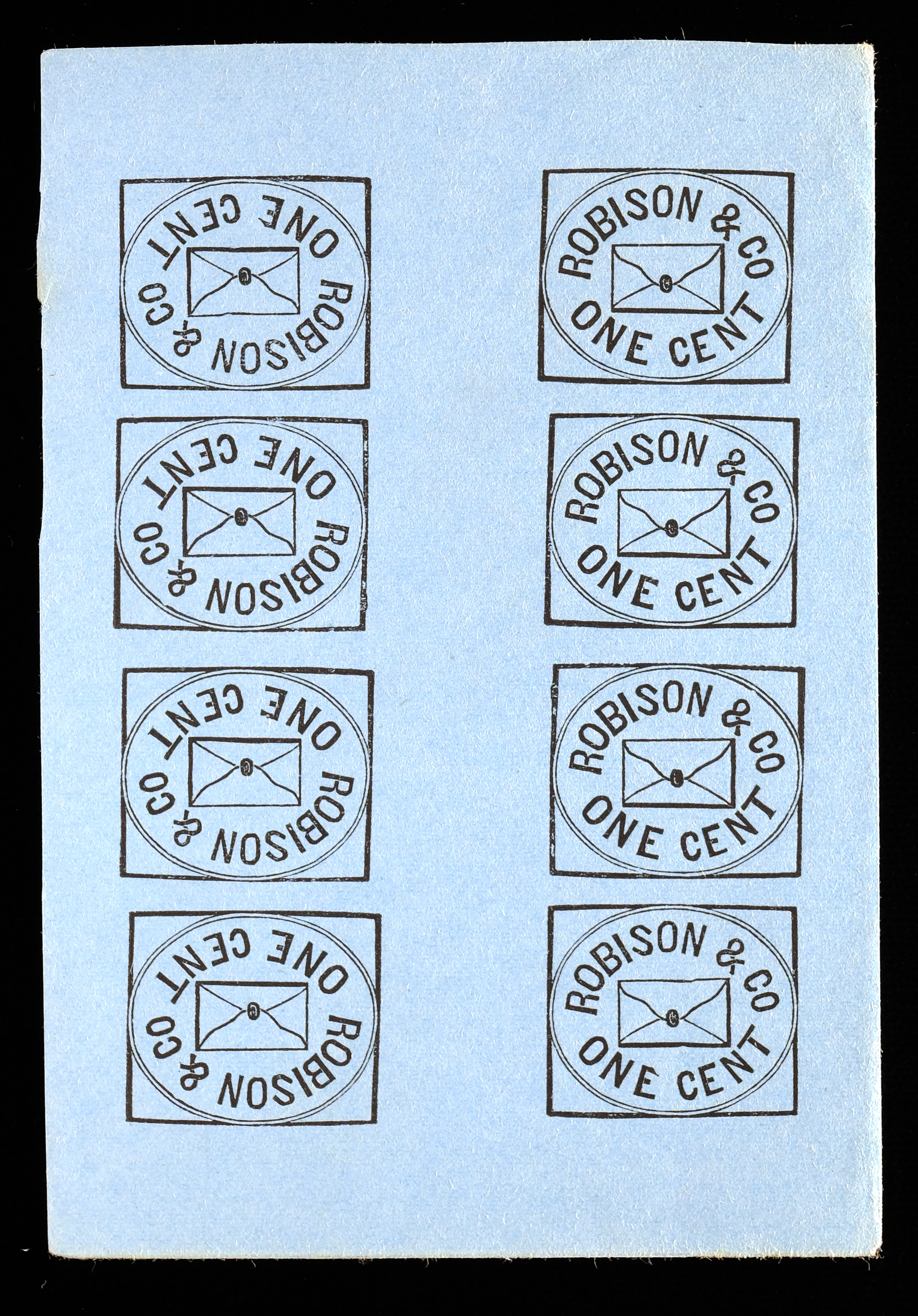 Lot 347 - Robison & Co  -  Carriers & Locals Society 37th Annual Auction