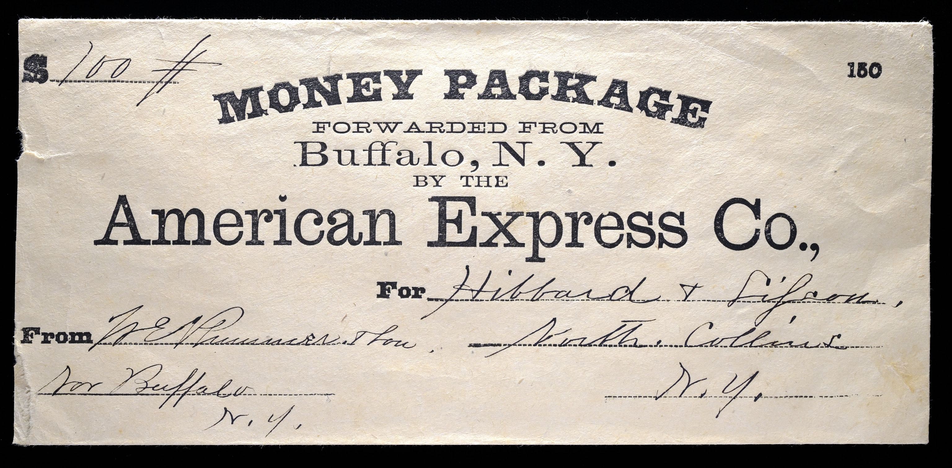 Lot 51 - Expresses  -  Carriers & Locals Society 37th Annual Auction