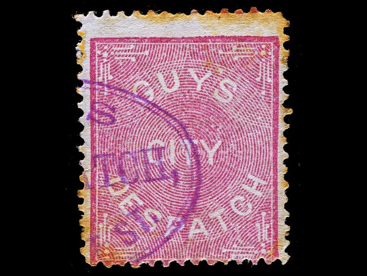 Guy's City Despatch, 74L1, 1c Pink, Used