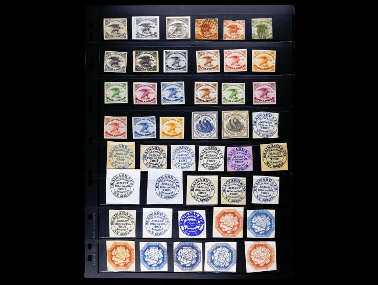 Independent Mail Co's, Reference Lot 130 Stamps