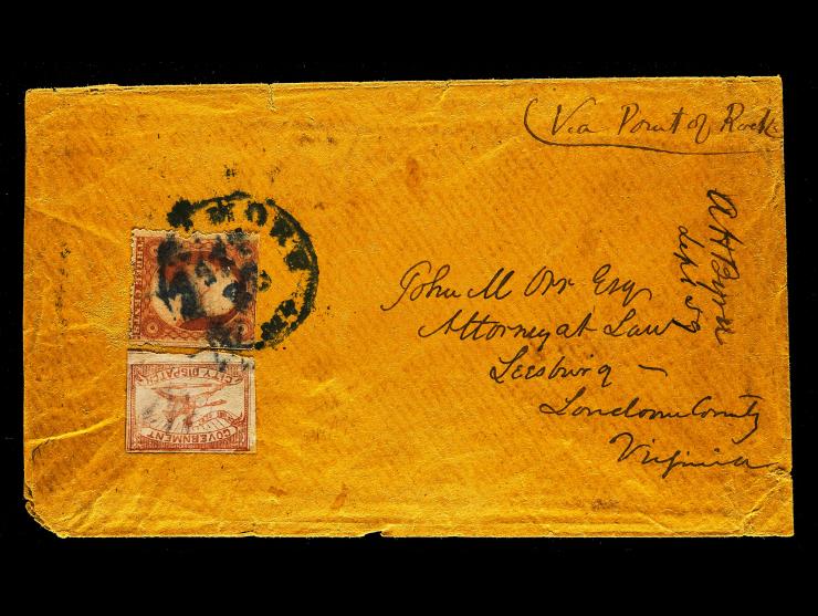 Baltimore Post Office Despatch, 1LB7, 1c Red, on Cover with #26 3c Dull Red