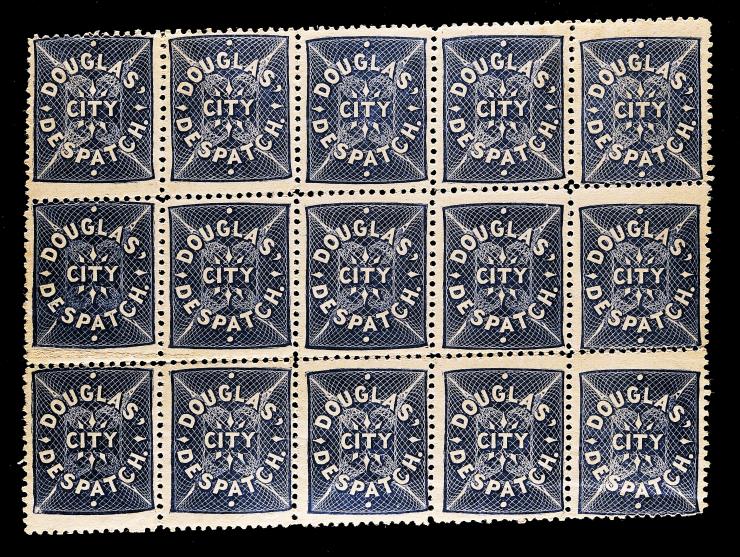 Douglas' City Despatch, 59L2, 2c Blue