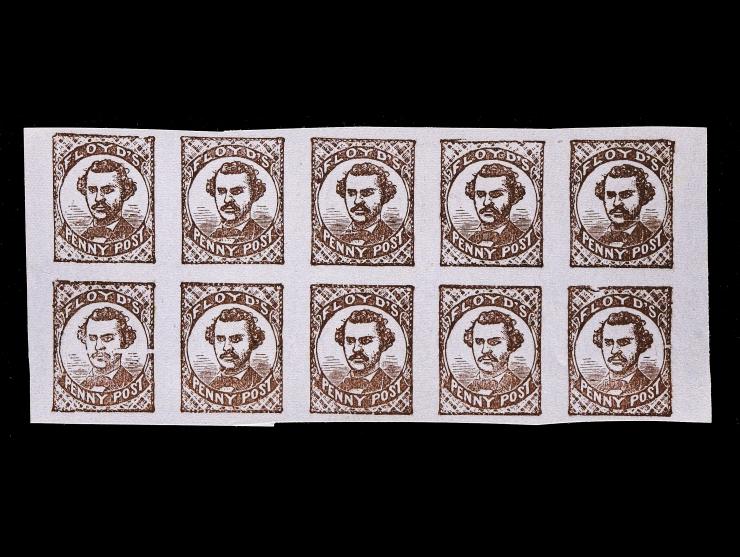 Floyd's Penny Post, Brown Reprint