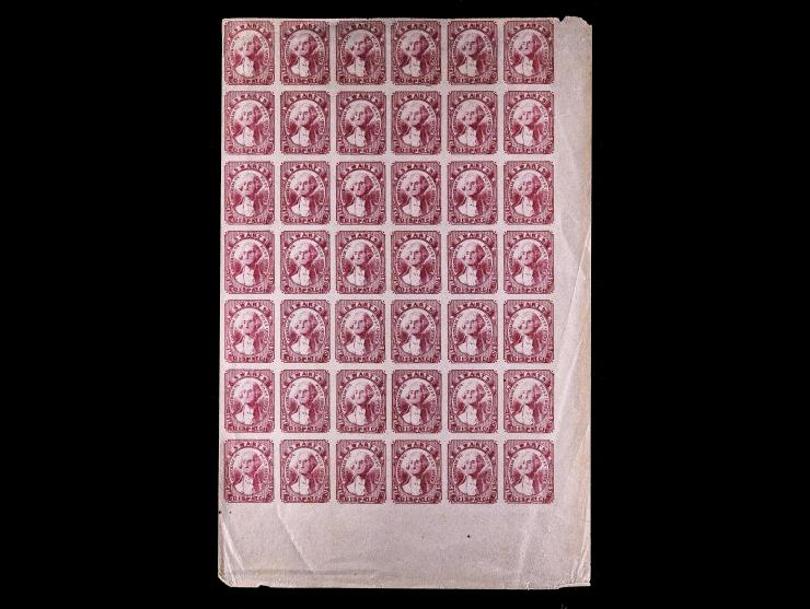 SWARTS CITY DISPATCH POST, REPRINT Sheet of 42