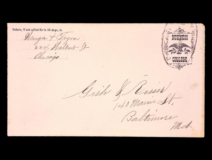 Lancaster Business School, Cover from Chicago to Baltimore